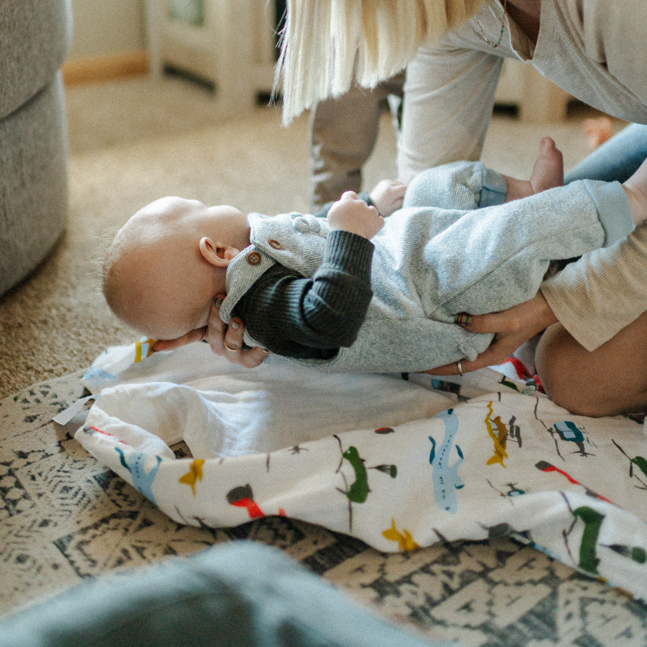 Cotton Muslin Sleep Bag - Air Show