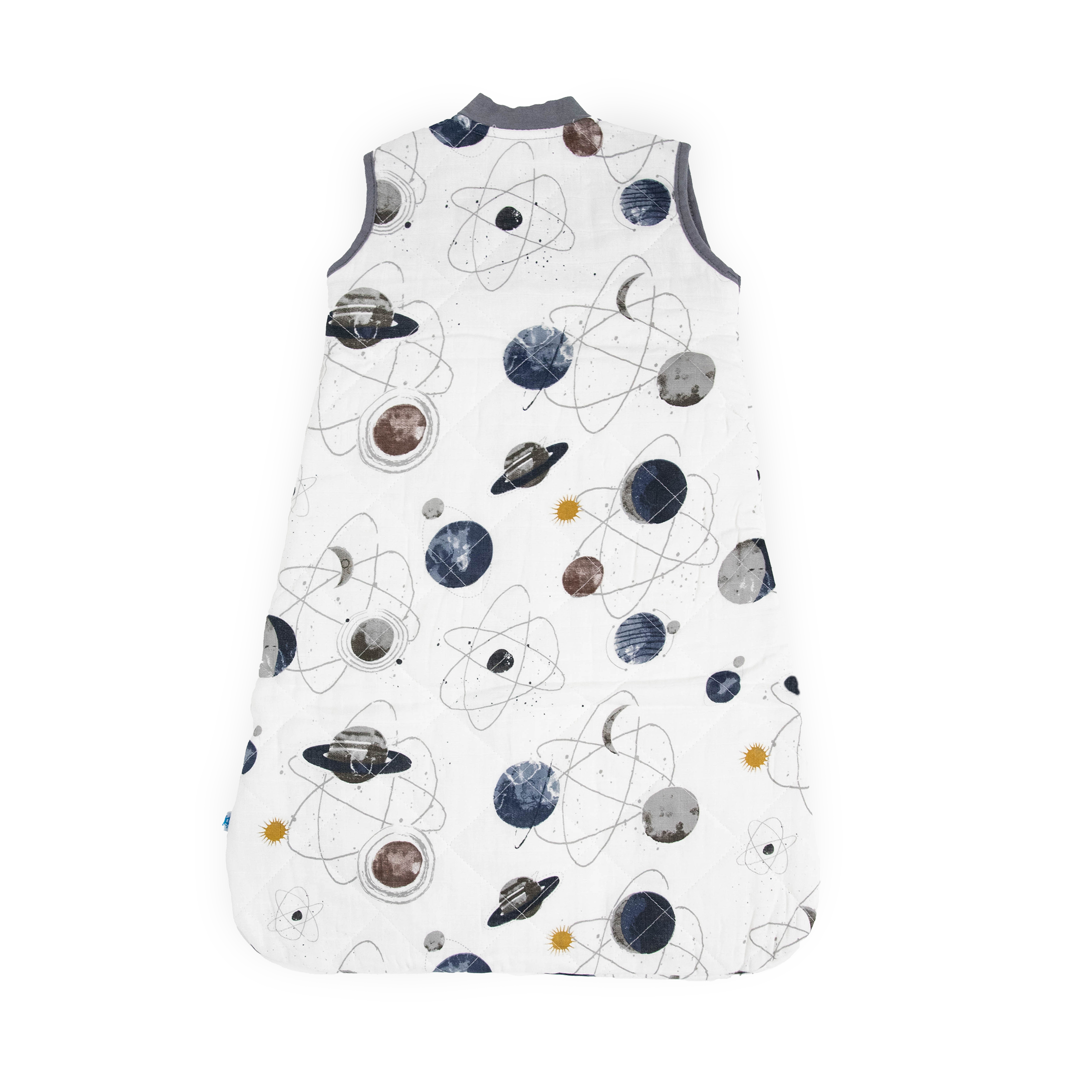 Cotton Muslin Quilted Sleep Bag - Planetary
