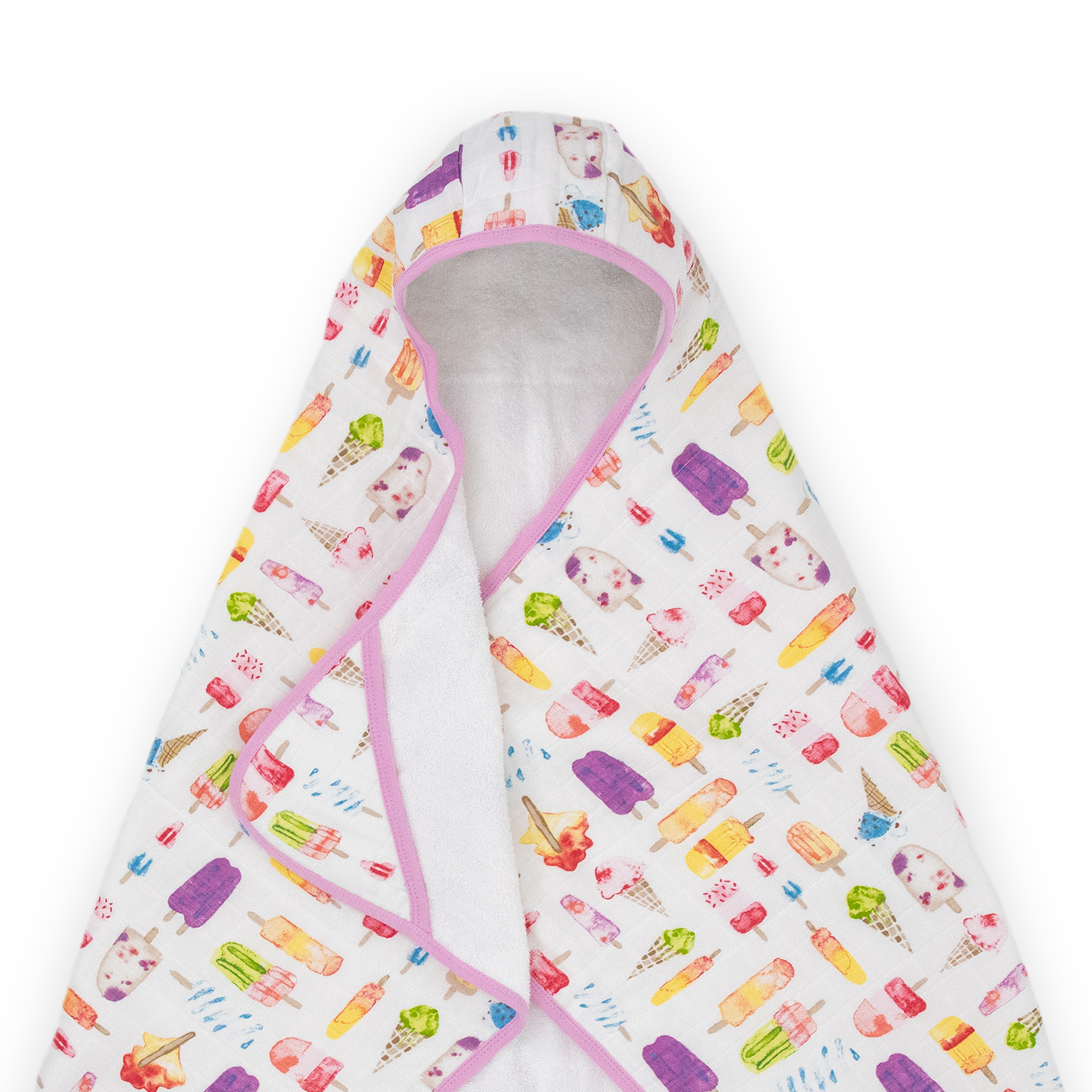 Toddler Hooded Towel - Brain Freeze