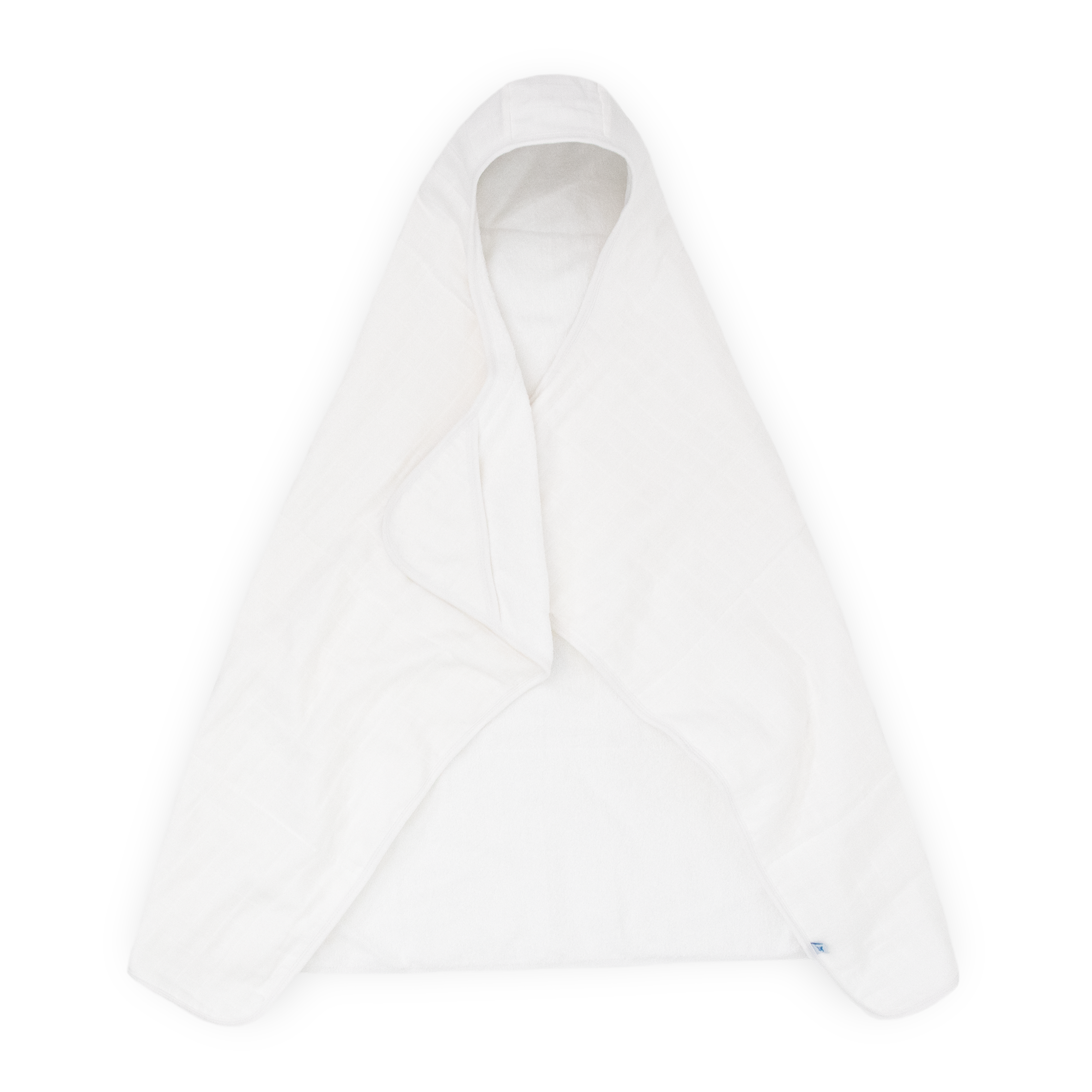 Toddler Hooded Towel - White