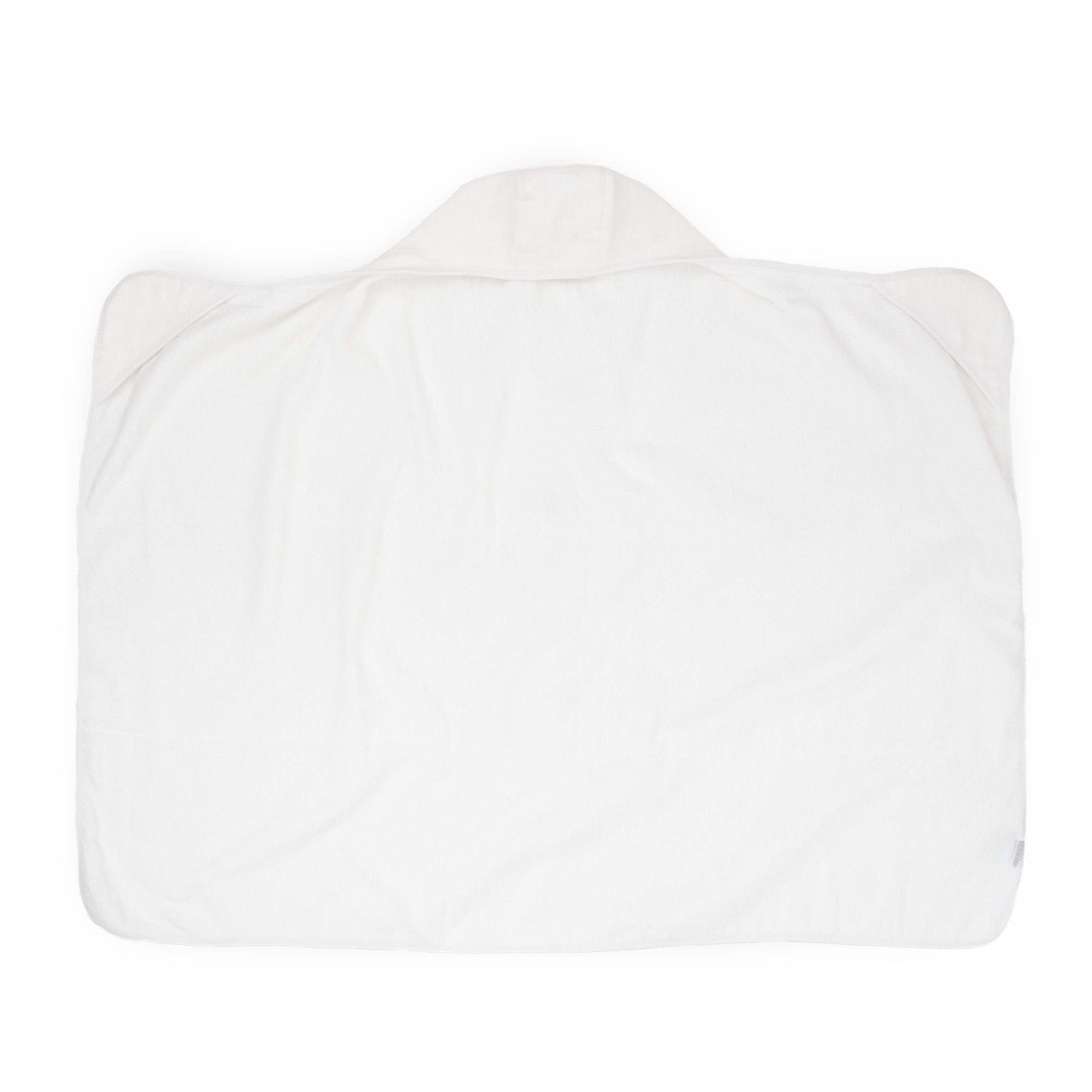 Toddler Hooded Towel - White