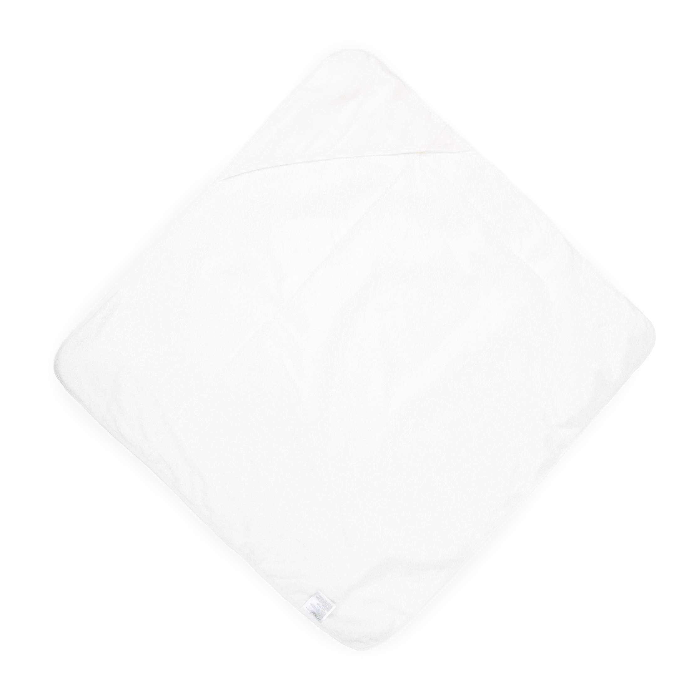 Infant Hooded Towel - White