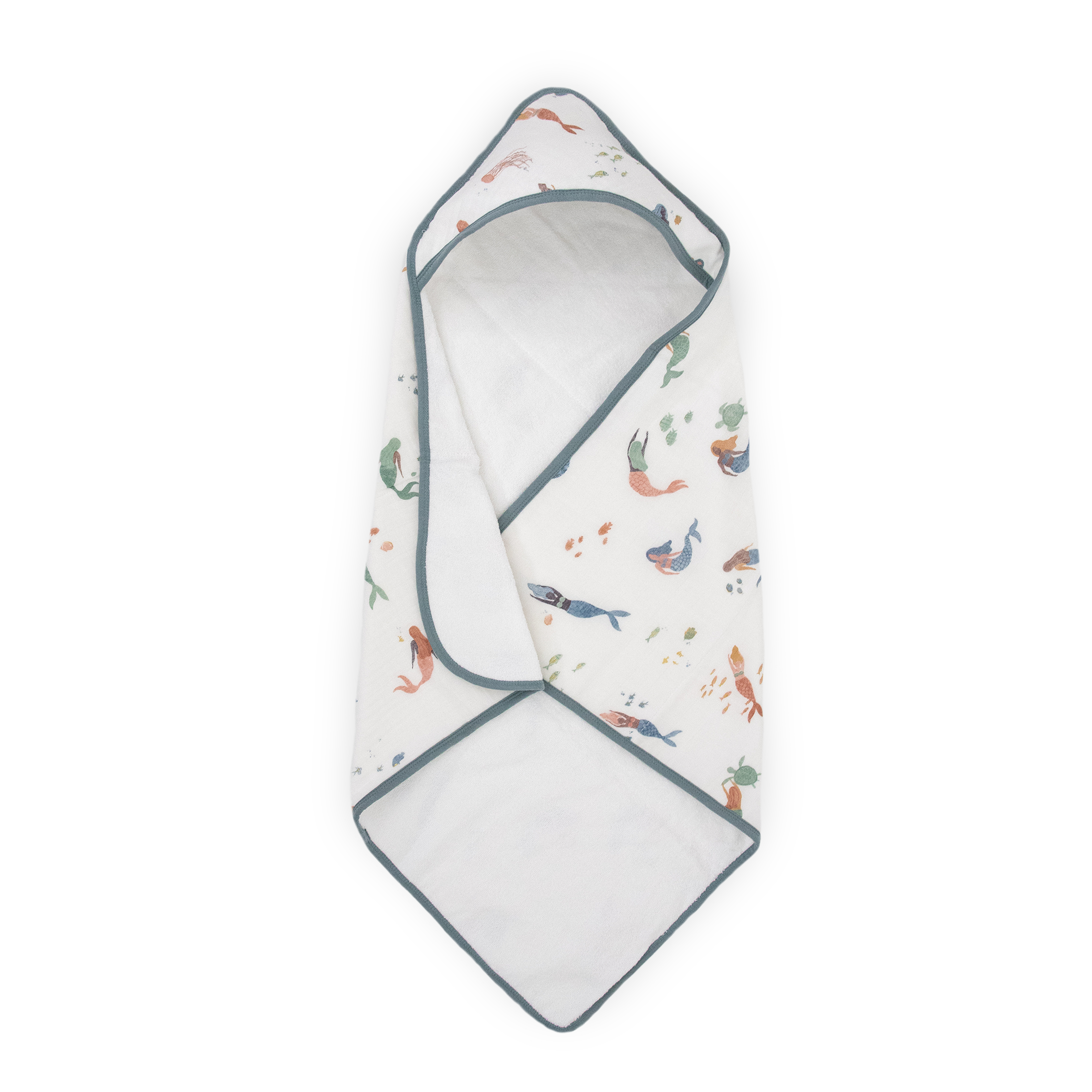 Infant Hooded Towel - Mermaids