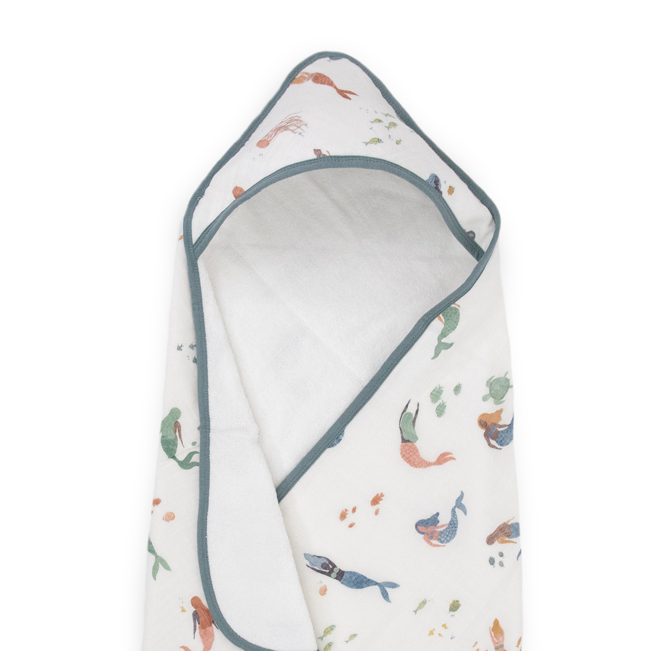 Infant Hooded Towel - Mermaids