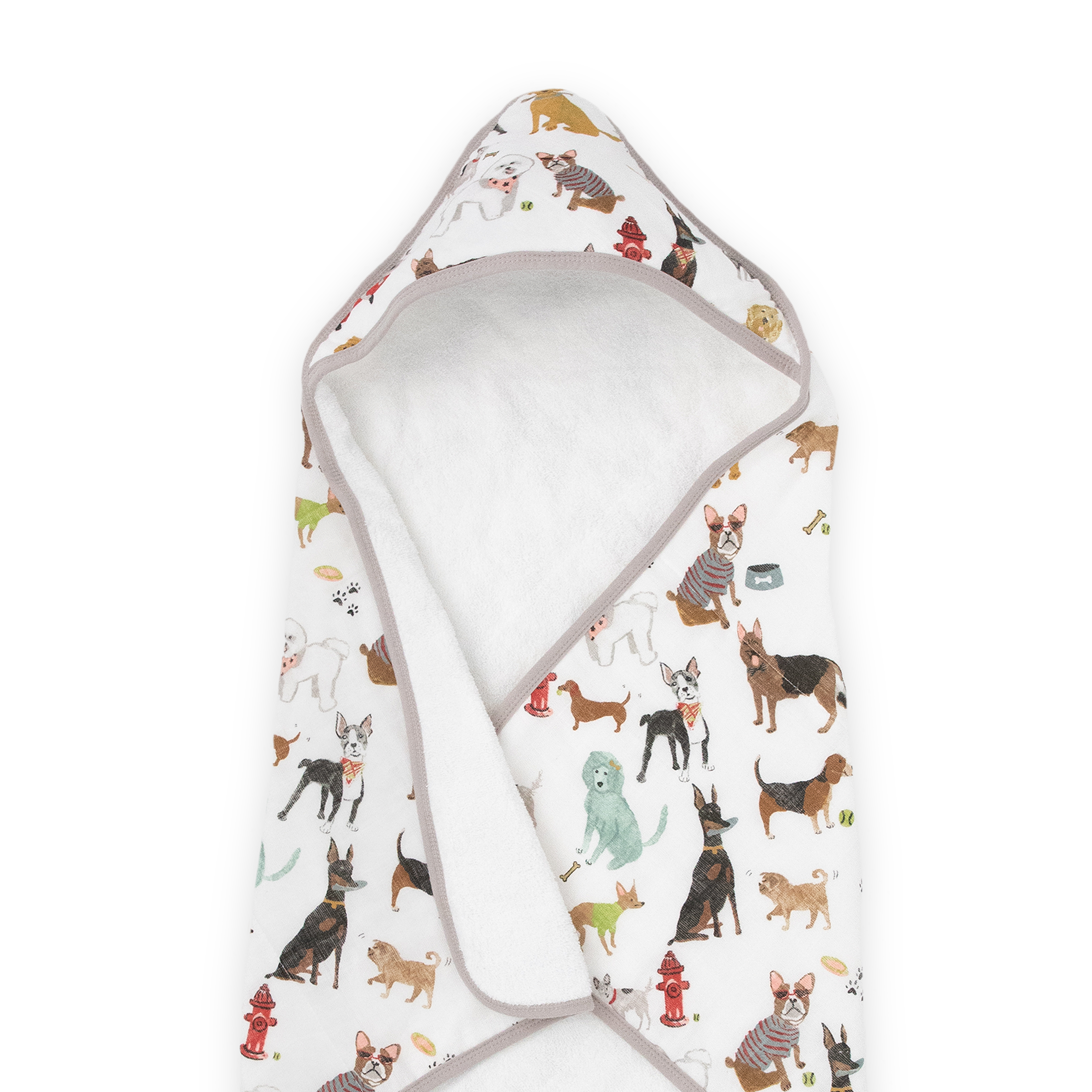 Infant Hooded Towel - Woof