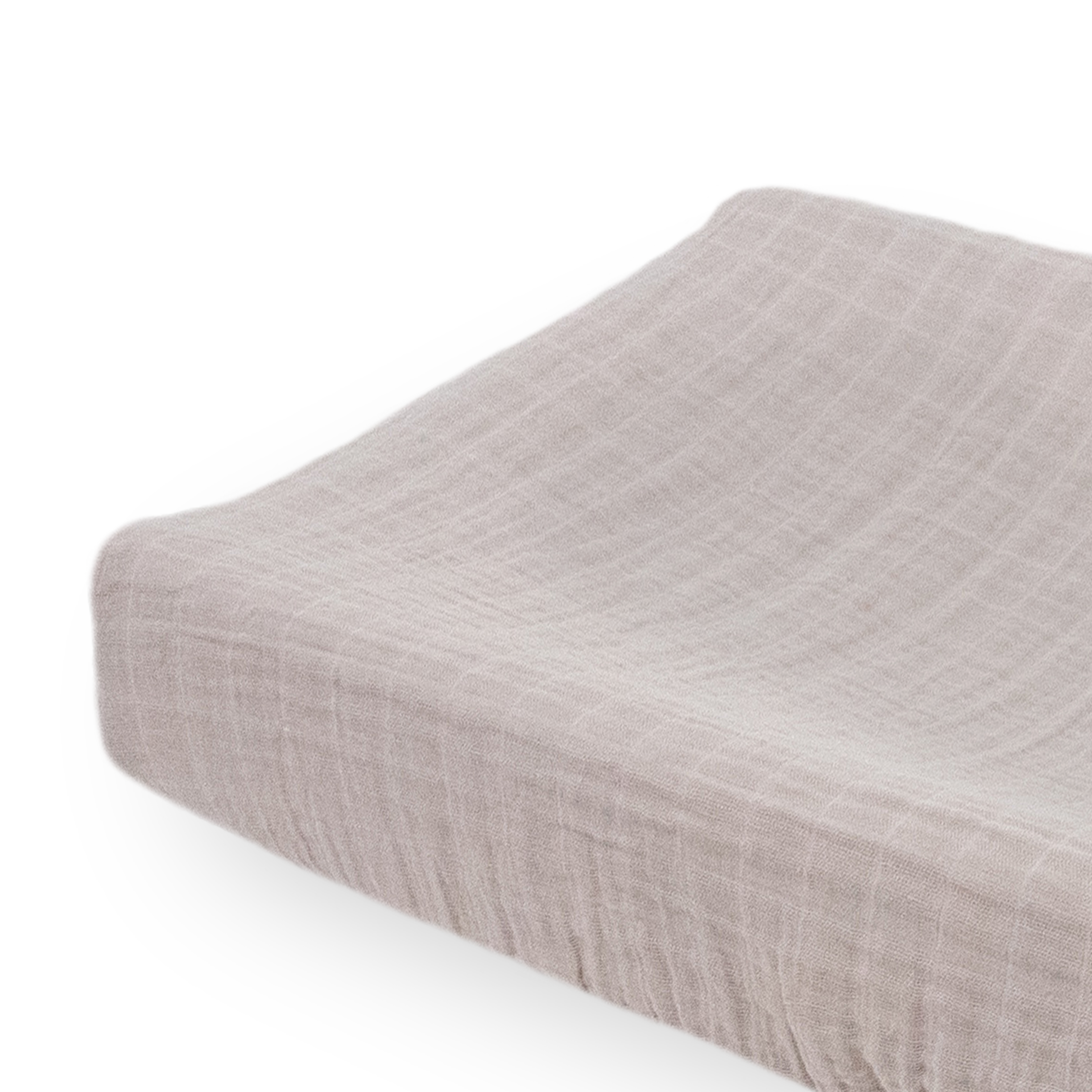 Cotton Muslin Changing Pad Cover - Porpoise