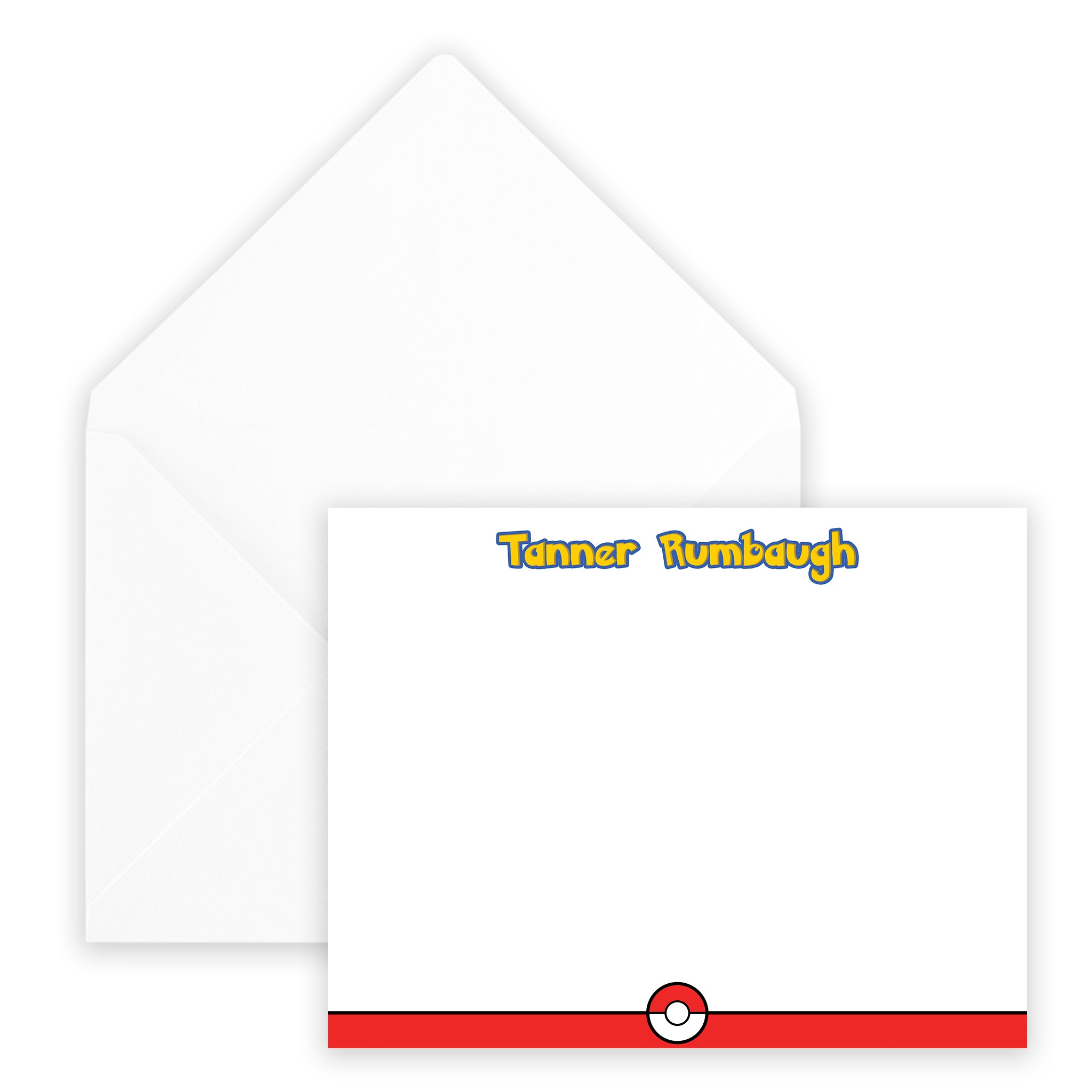 Catch 'em All Notecard