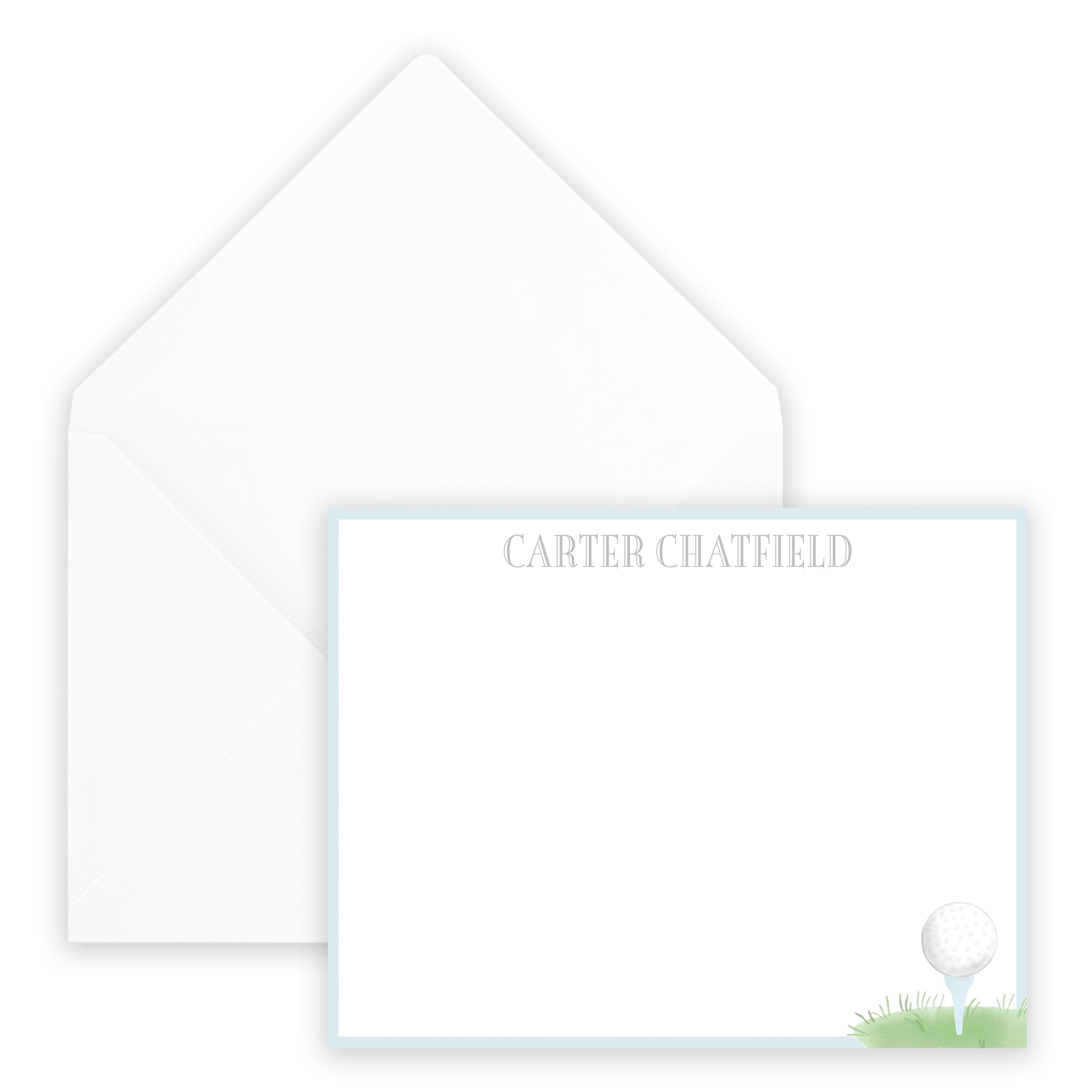 Golf Par-tee Notecard