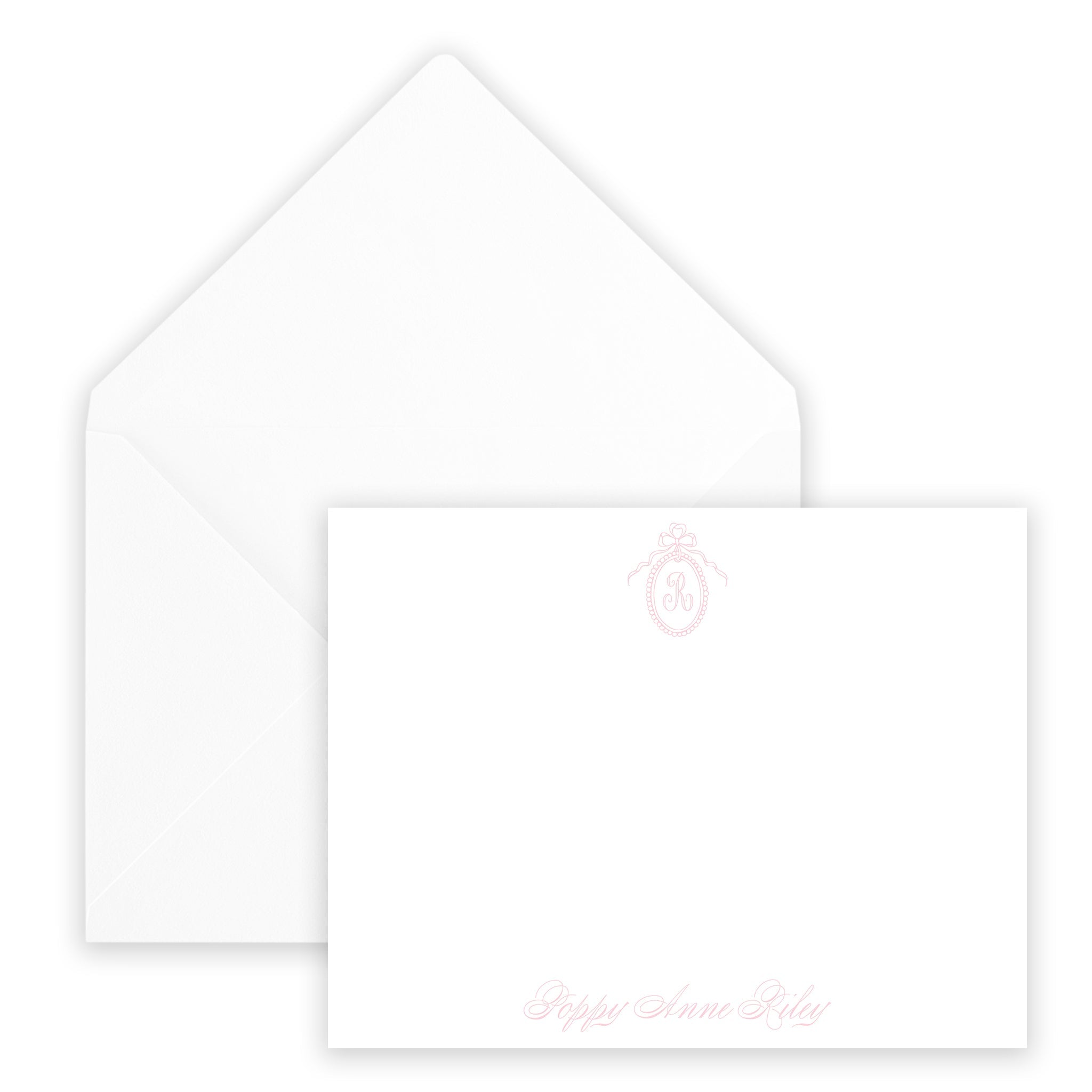Antoinette Pearl Personalized Notecard