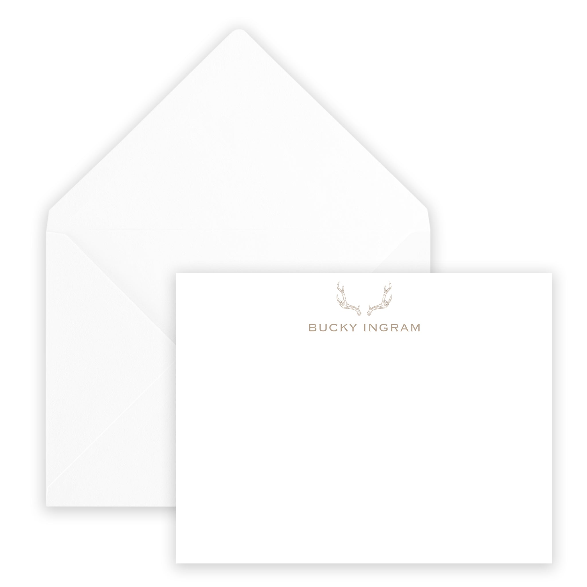 Stag Notecard