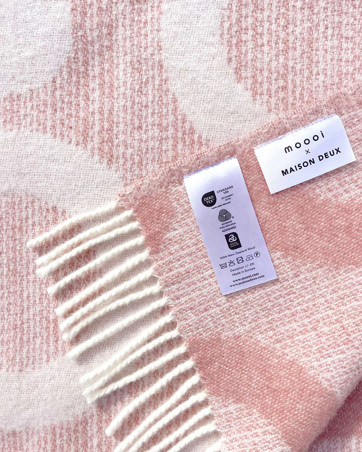 Blanket Moooi Umbrella Squid Dusty Pink