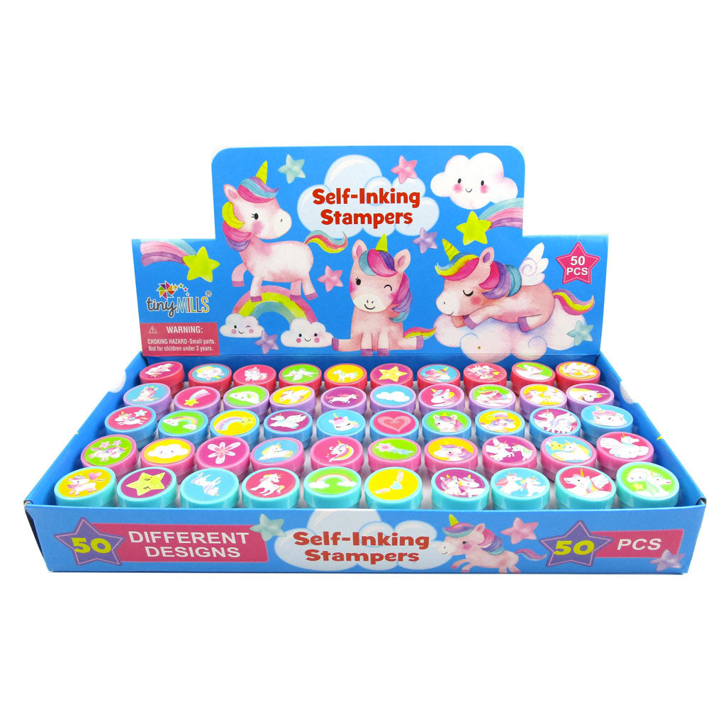 Unicorn Assorted Stampers For Kids - 50 Pcs