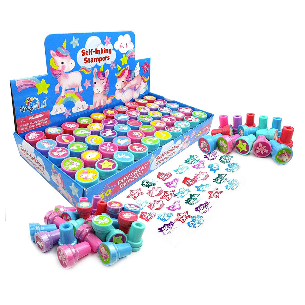 Unicorn Assorted Stampers For Kids - 50 Pcs