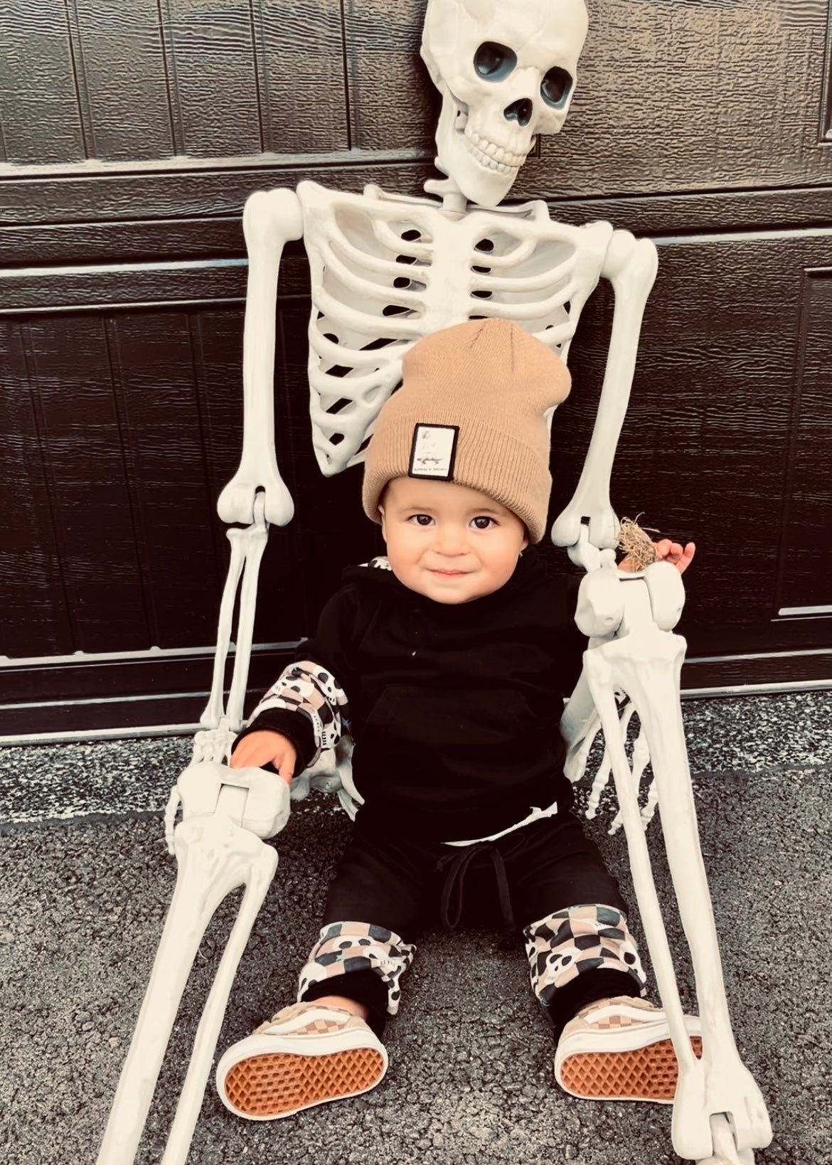 Toddler Halloween Jogger Set | Spooky Skulls