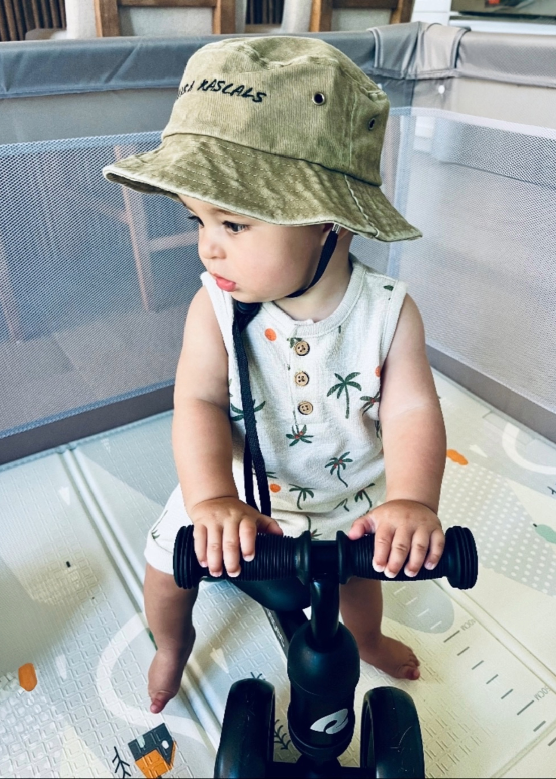 R&r Vintage Baby Bucket Hat