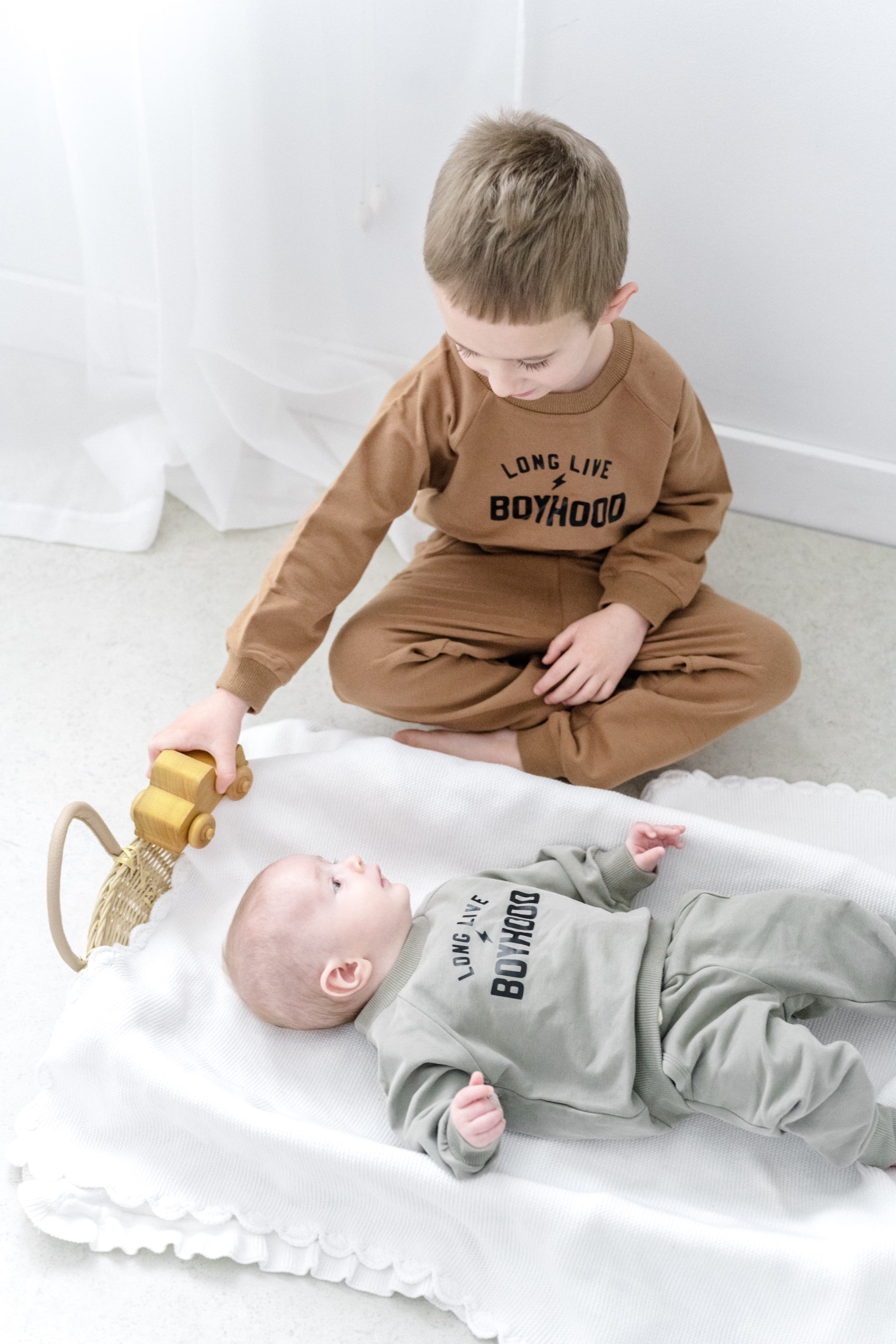 Long Live Boyhood Organic Lounge Set