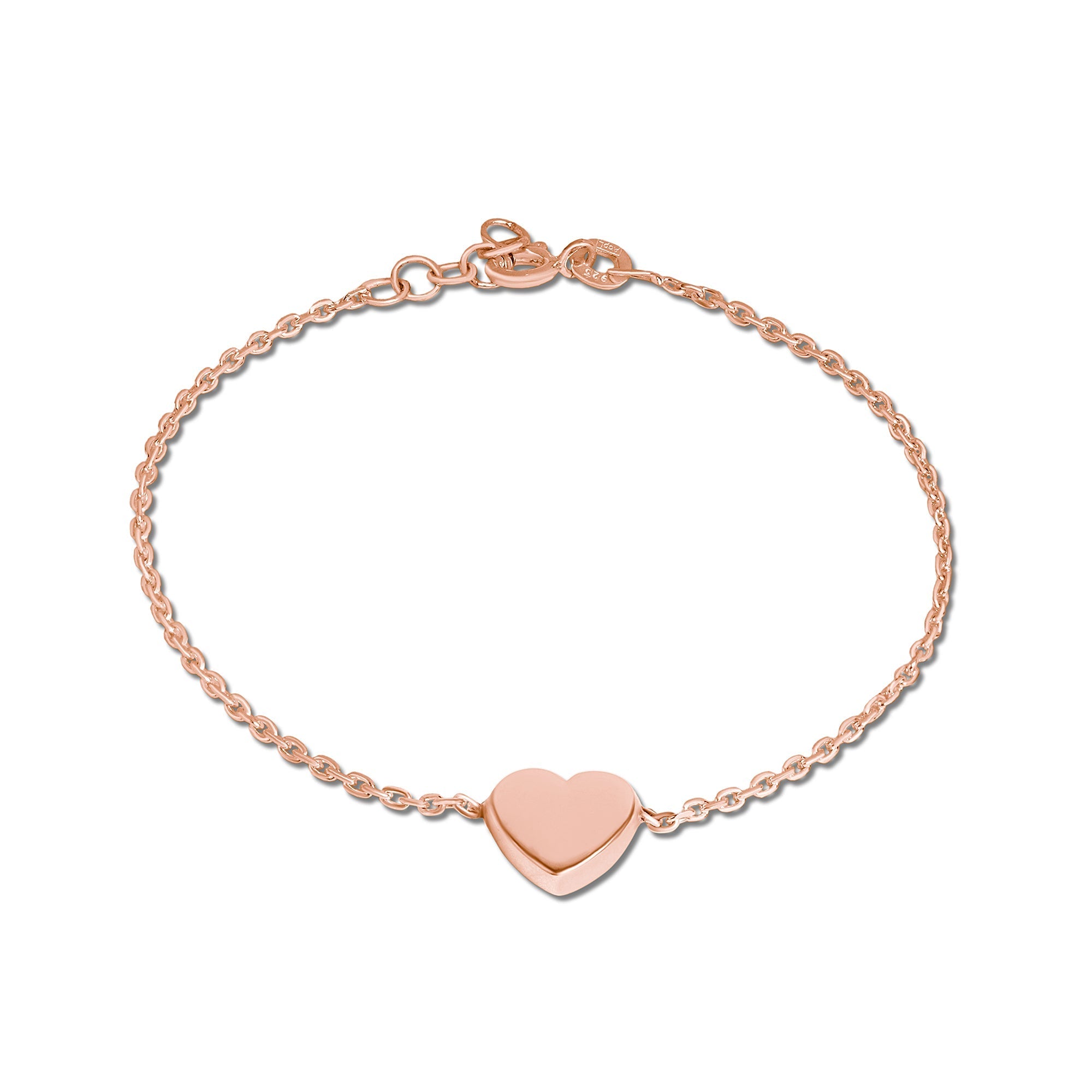 Mysha Personalized Eternal Initial Heart Pendant & Bracelet Set