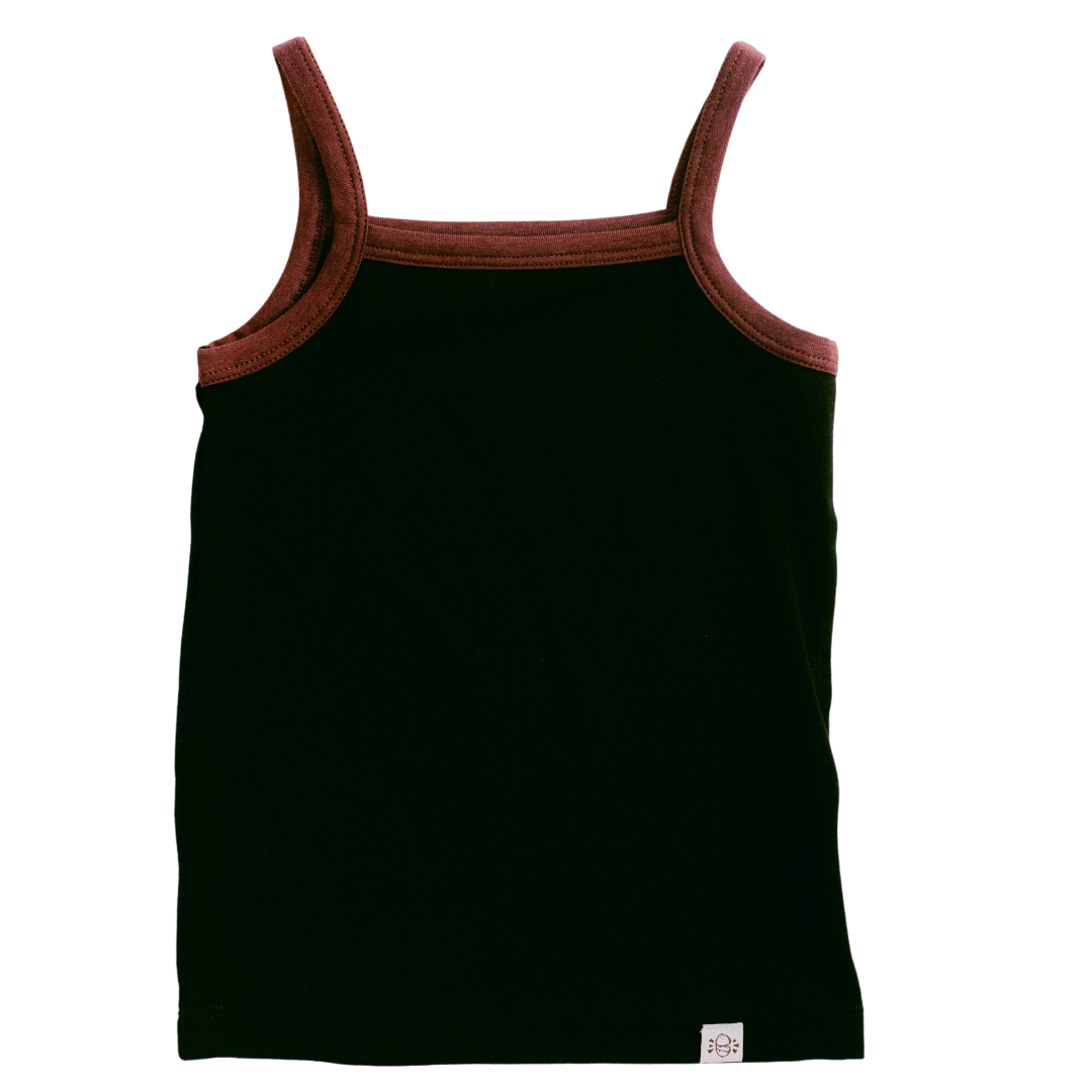 Strappy Tank In Black