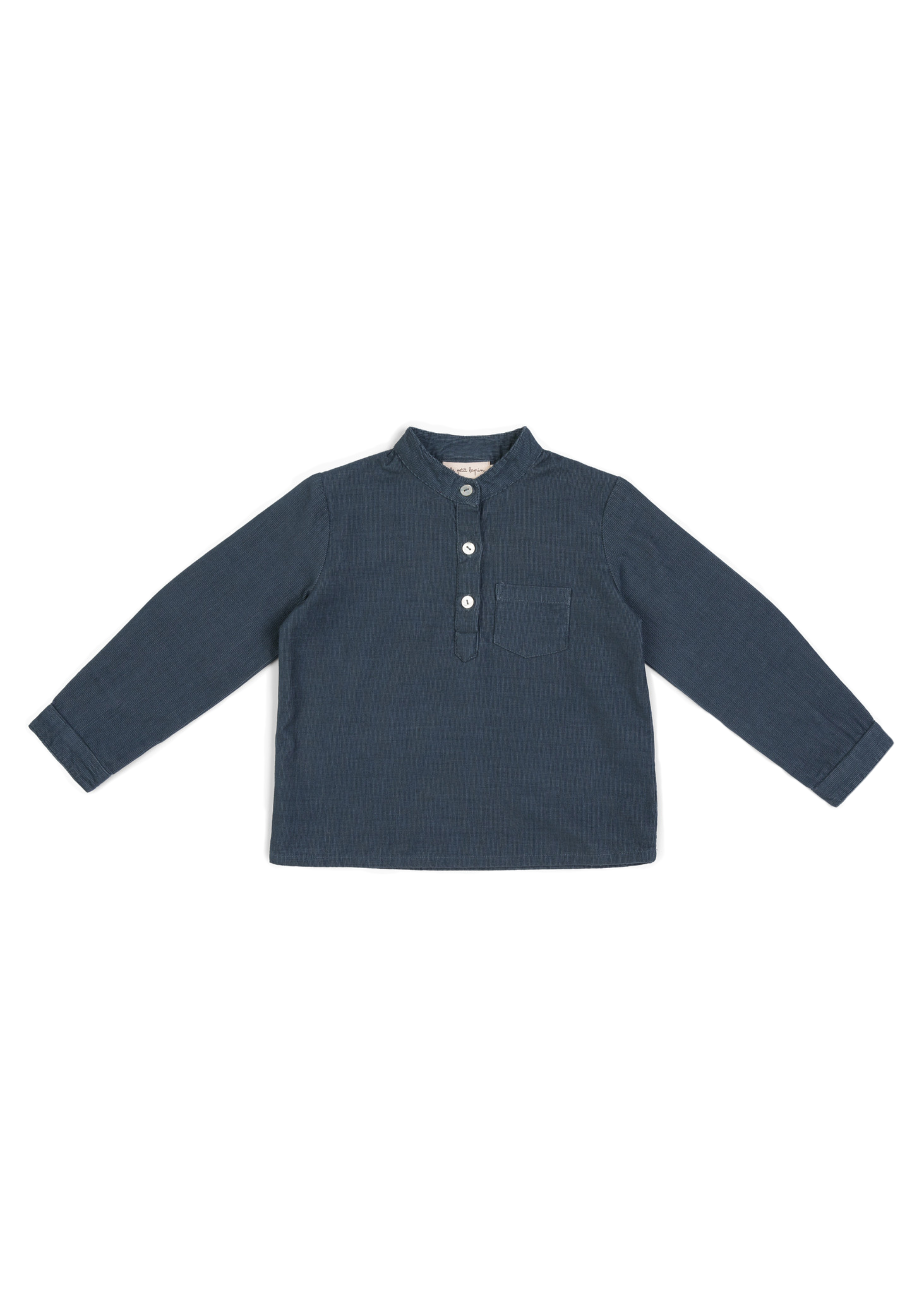 Milo | Corduroy Long Sleeve Button Shirt | Dusk