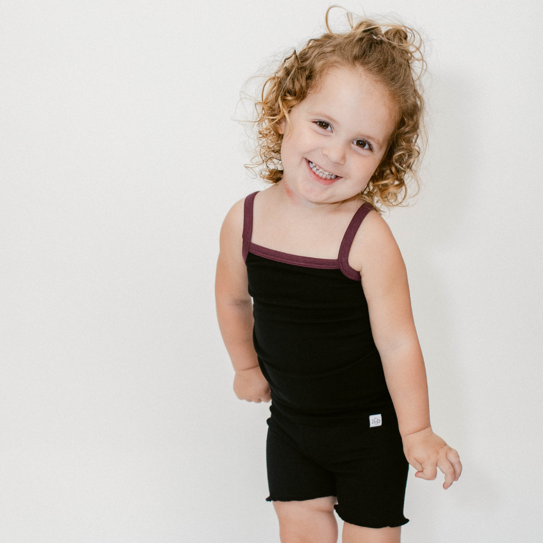 Strappy Tank In Black