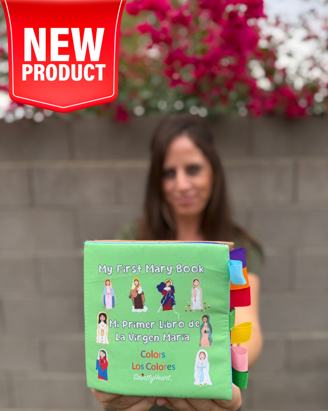 My First Mary Book: Colors / Mi Primer Libro De La Virgen María: Los Colores (an English–spanish Bilingual Cloth Book)