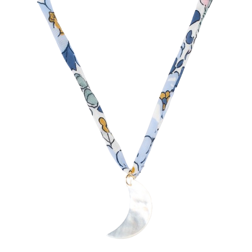 Liberty Mother Of Pearl Charm Necklace