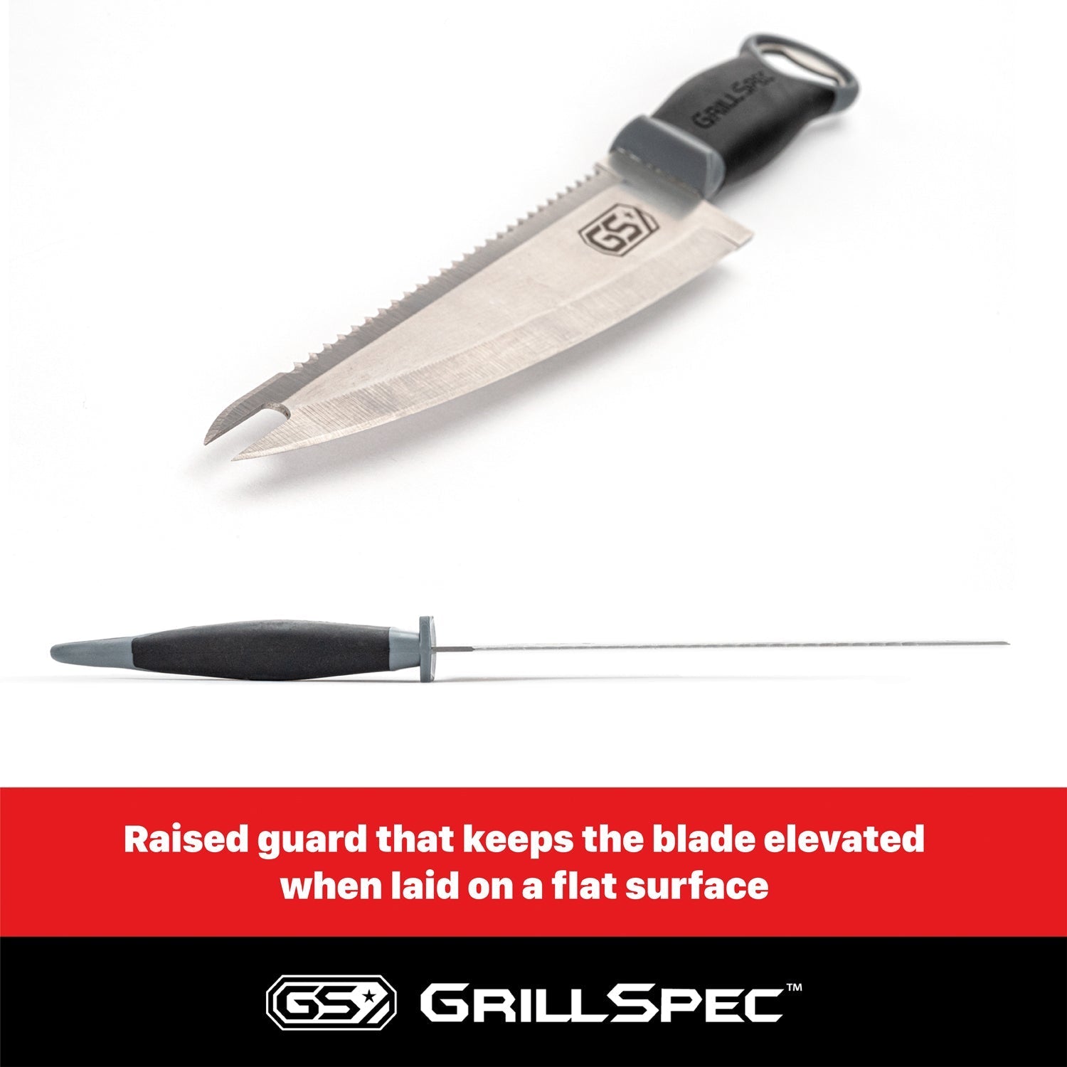 Utility Knife, Multi-use, With Cover, 8" Blade