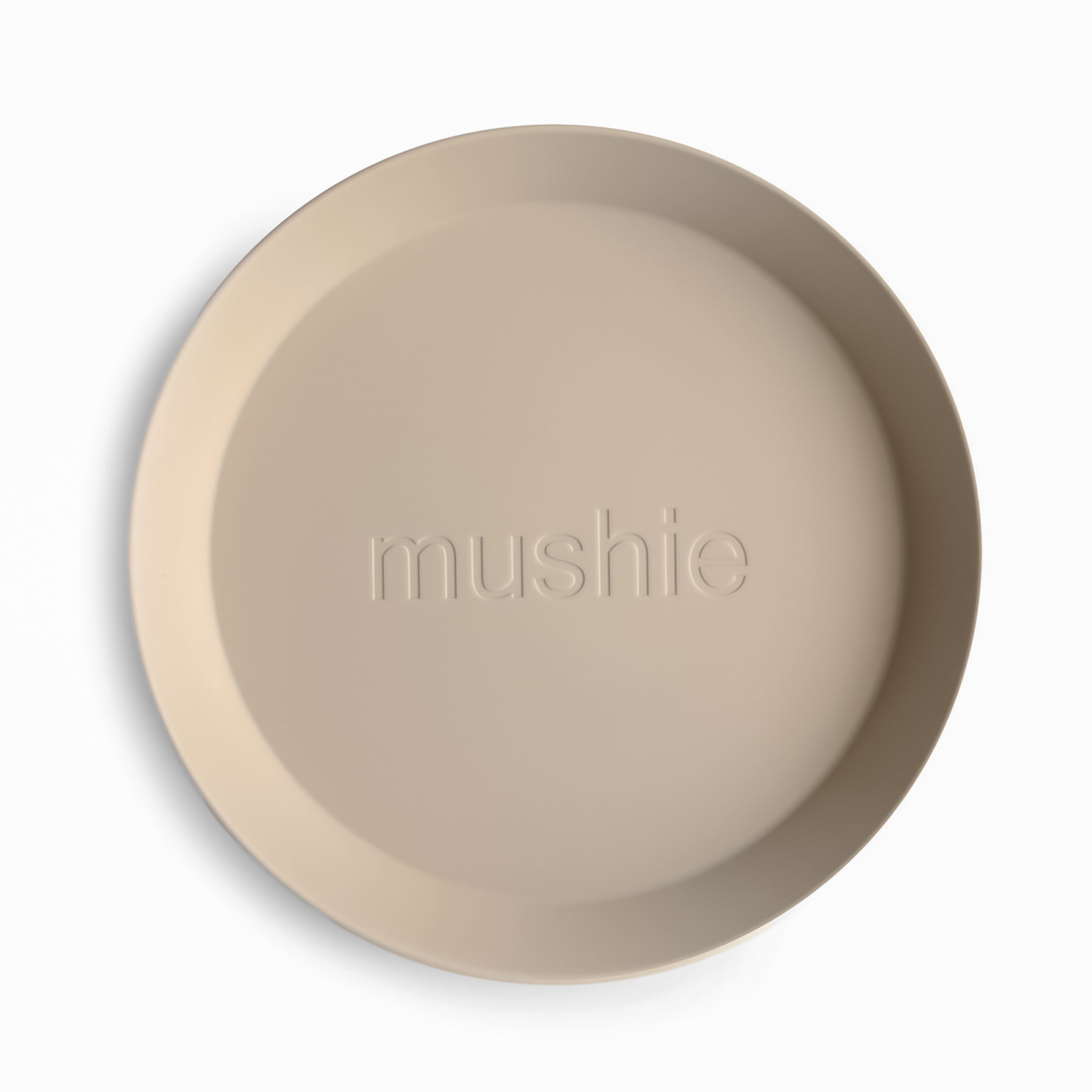 Round Dinnerware Plates, Set Of 2
