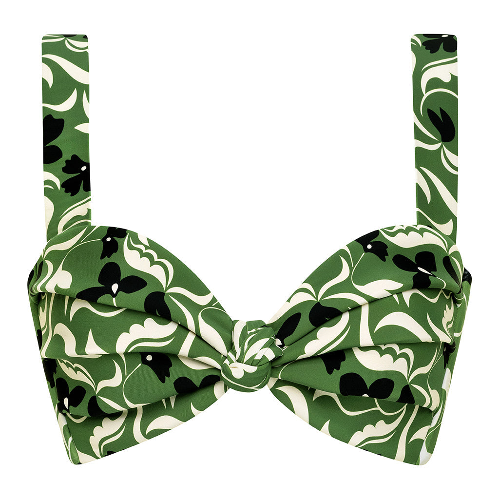 Veronica Floral Hayden Bikini Top
