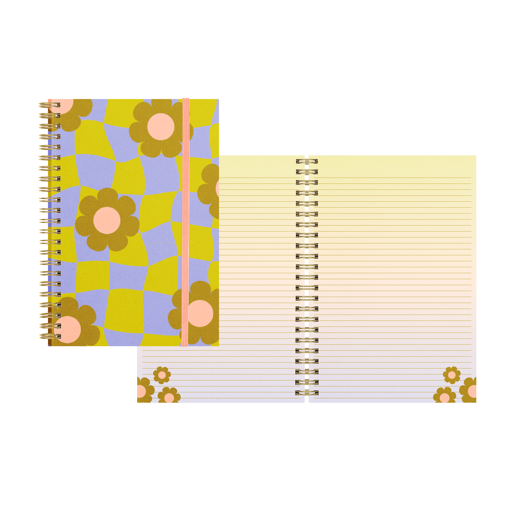 Cool Funky Daisy Notebook