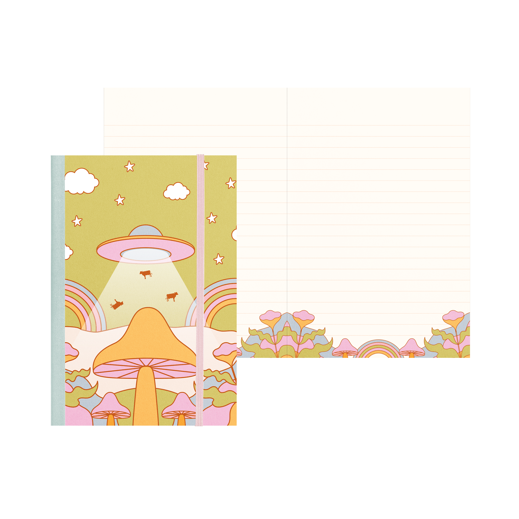 The Trippy Hippie Notebook