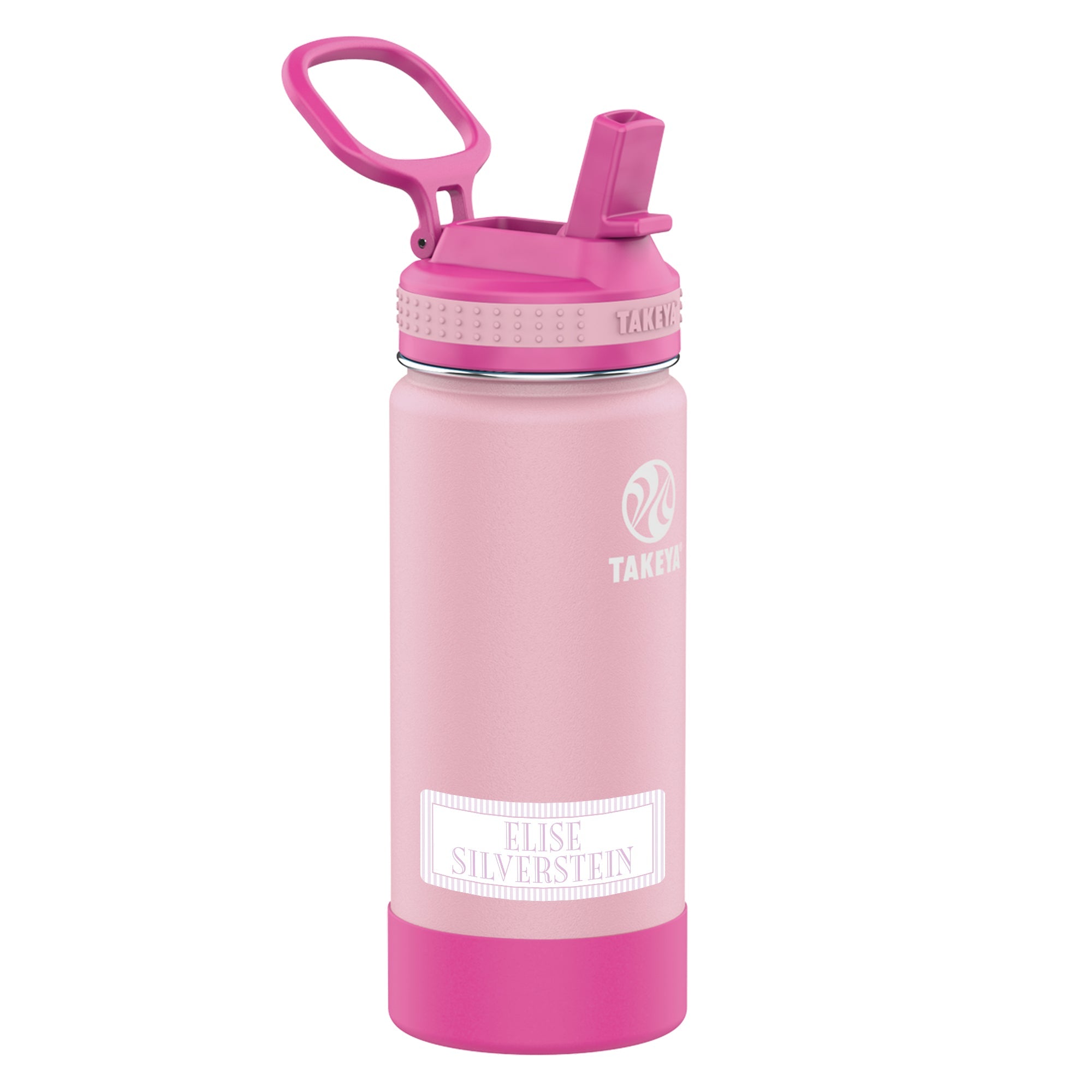 Purple Stripe Vinyl School Labels