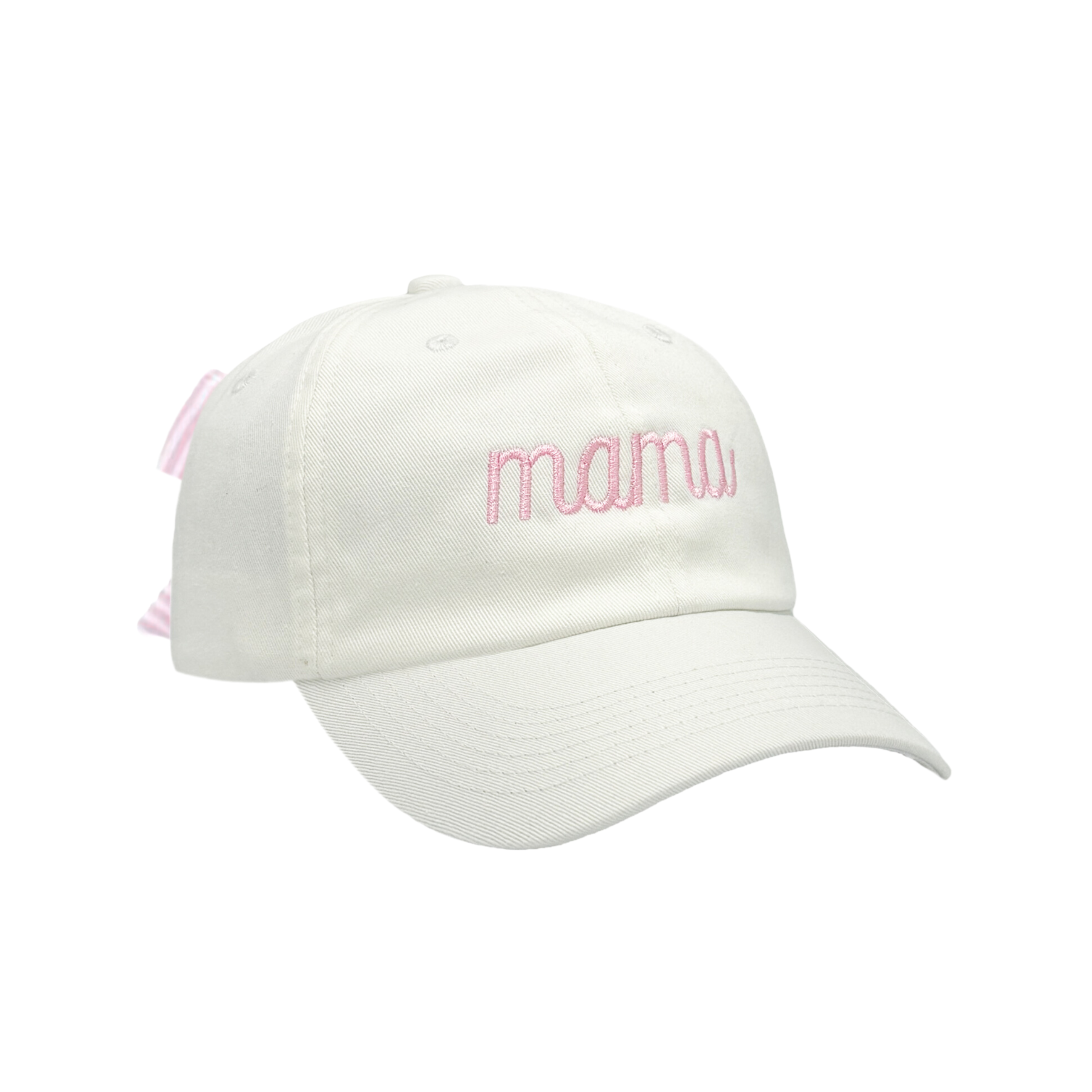 Mama & Mini Bow Baseball Hat Set (baby & Adult, Youth & Adult)