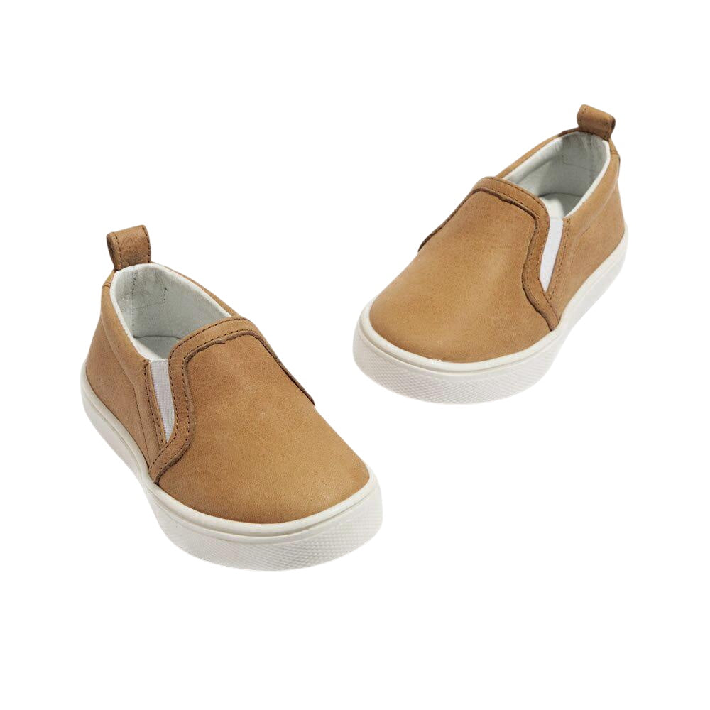 Weathered Brown Slip-on Sneaker