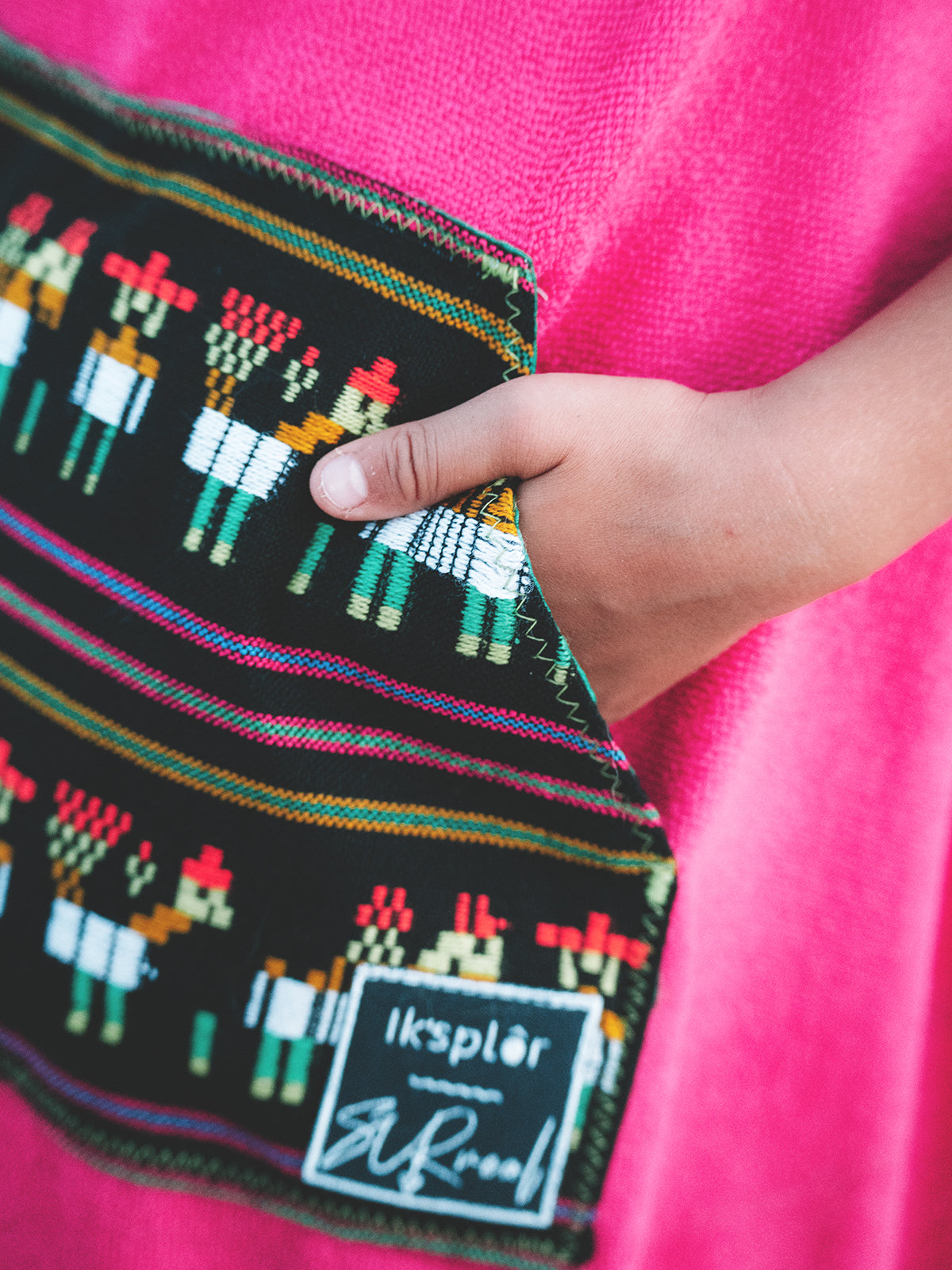 X Surreal Towel Poncho: Unisex