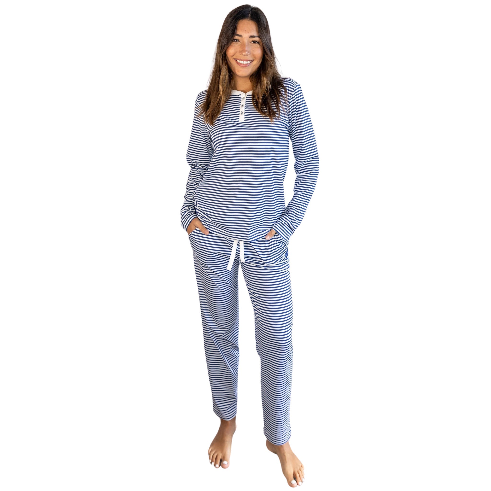 Women's Marina Jersey Long Sleeve Set