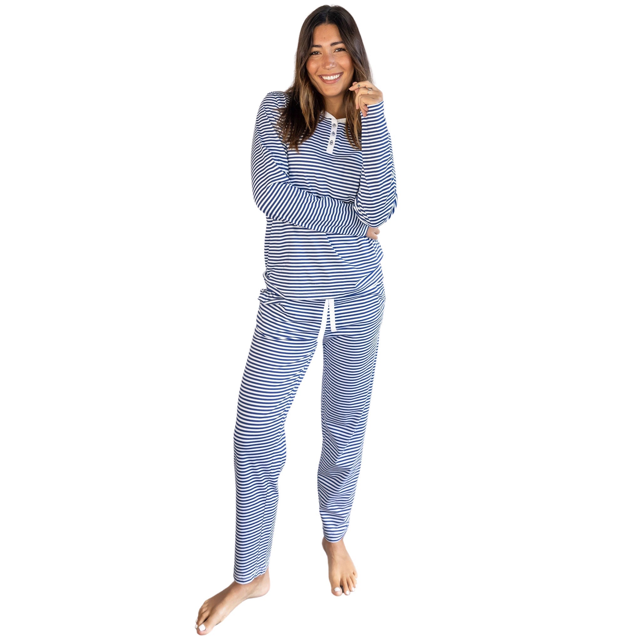 Women's Marina Jersey Long Sleeve Set