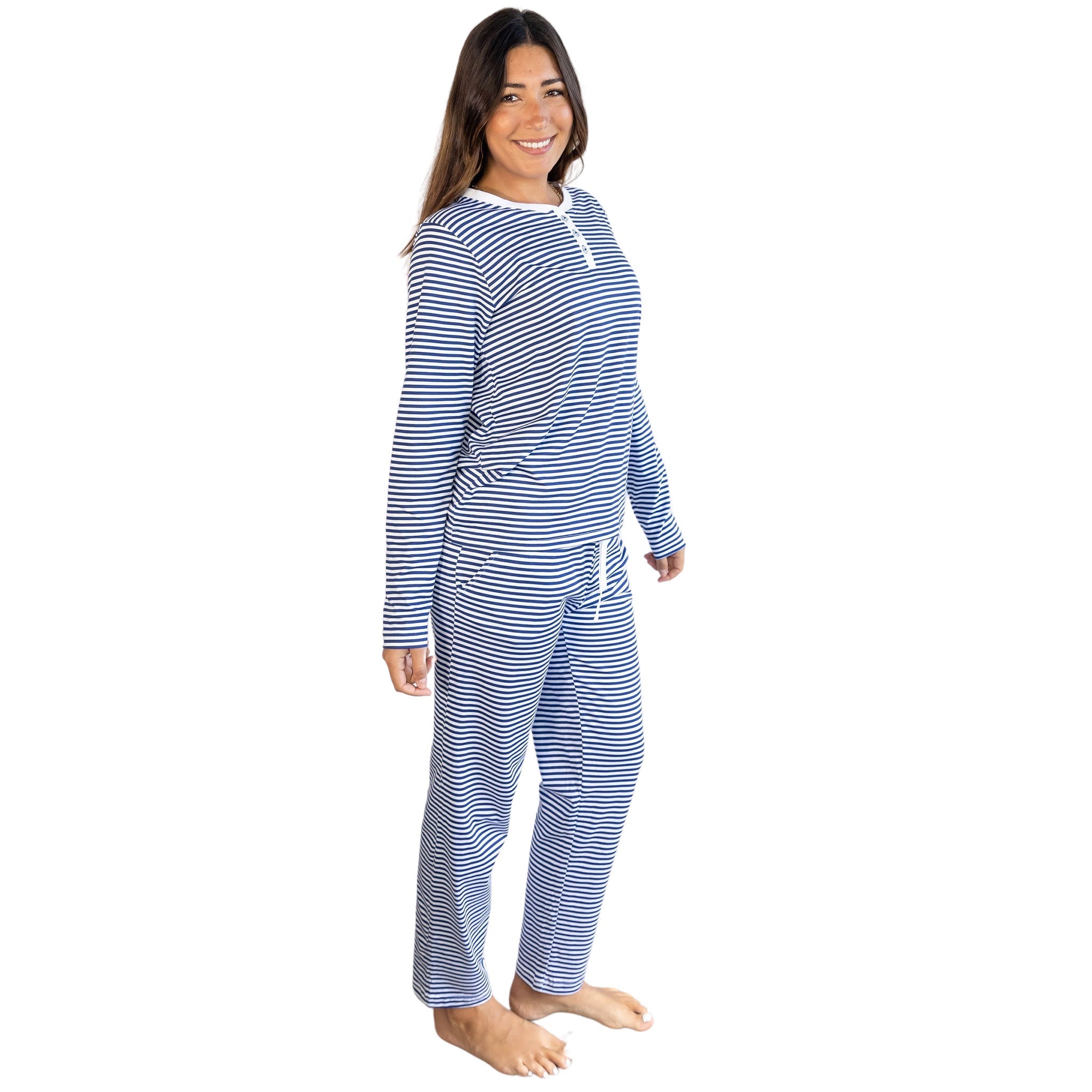 Women's Marina Jersey Long Sleeve Set
