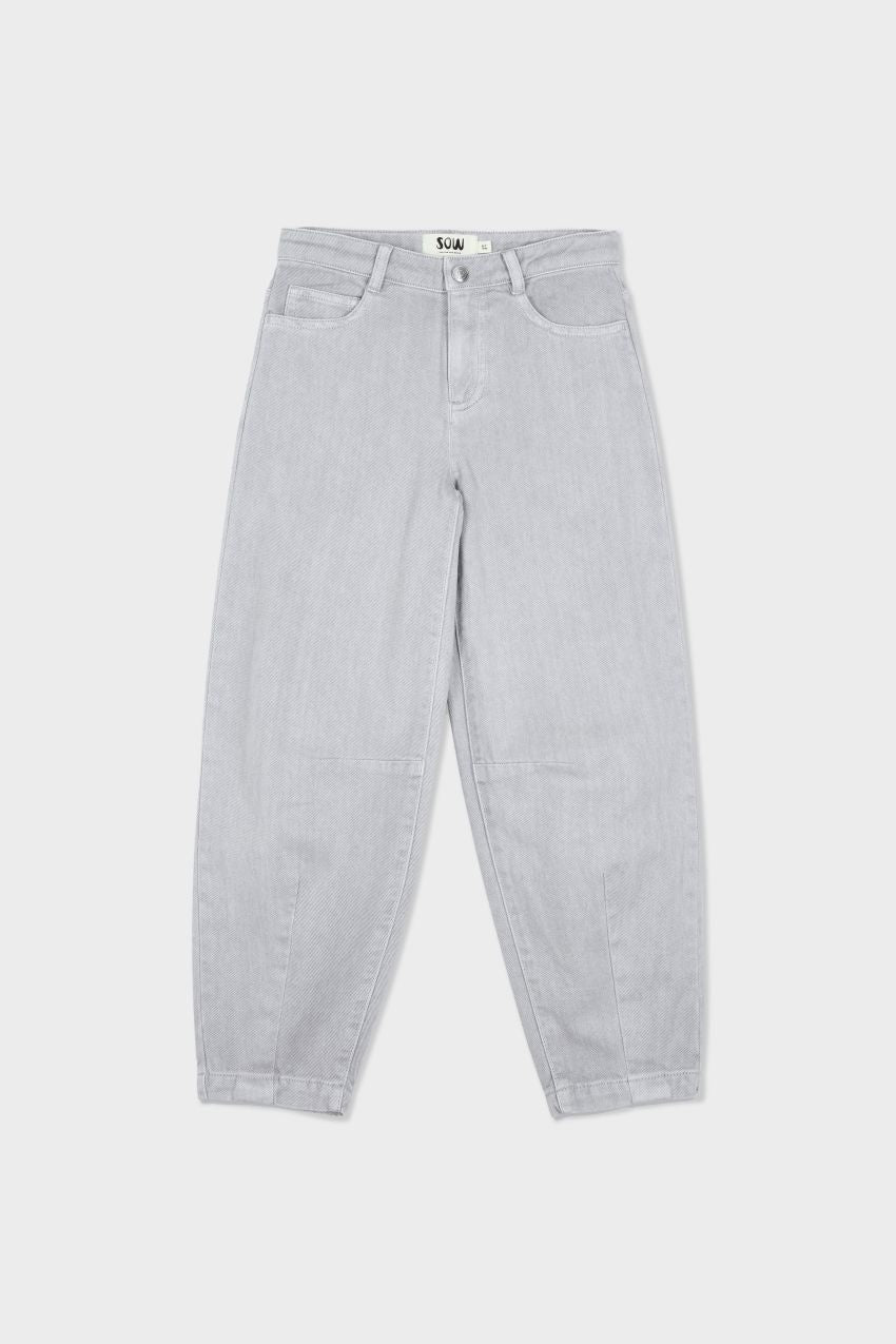 Organic Cotton Denim Barrel Jean