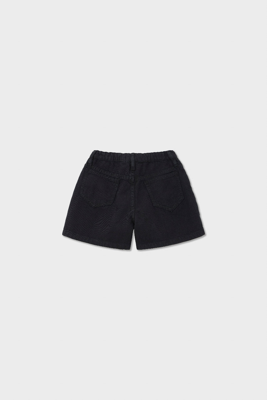 Organic Cotton Balloon Denim Short