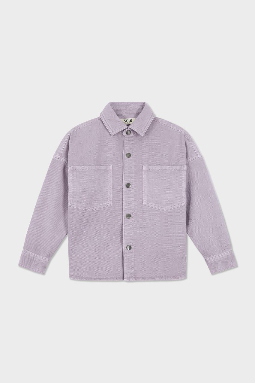 Organic Cotton Denim Overshirt