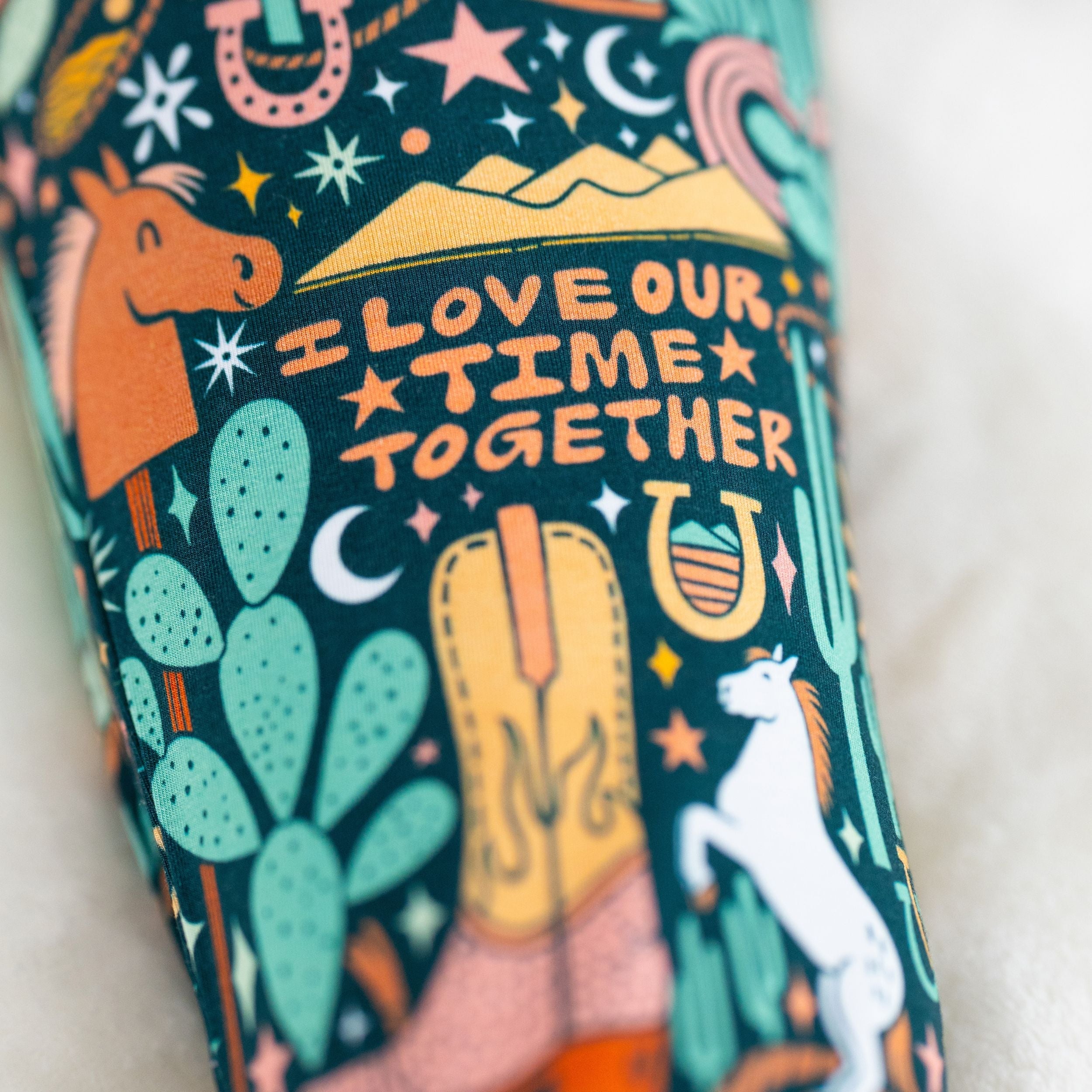 The Second-skin 2-piece Short Sleeve Pajama | Wild West