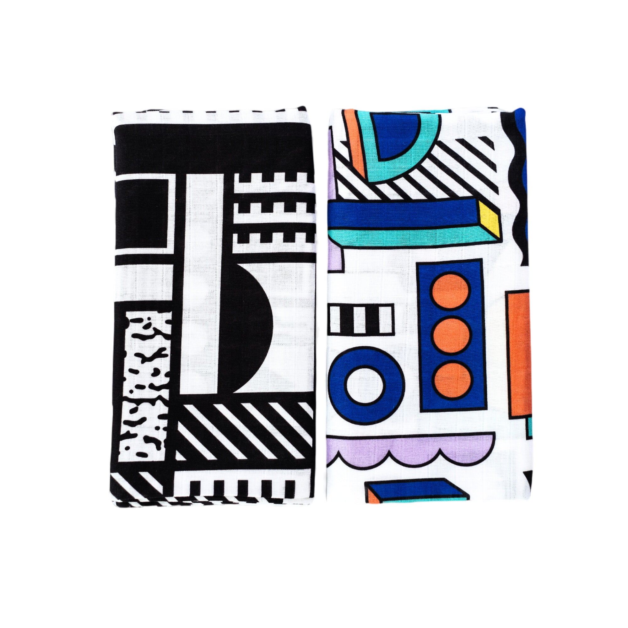 Etta Loves X Walala Studio 2-pack Muslin Squares - For 0 To 4 Months & 5+ Month Old Babies