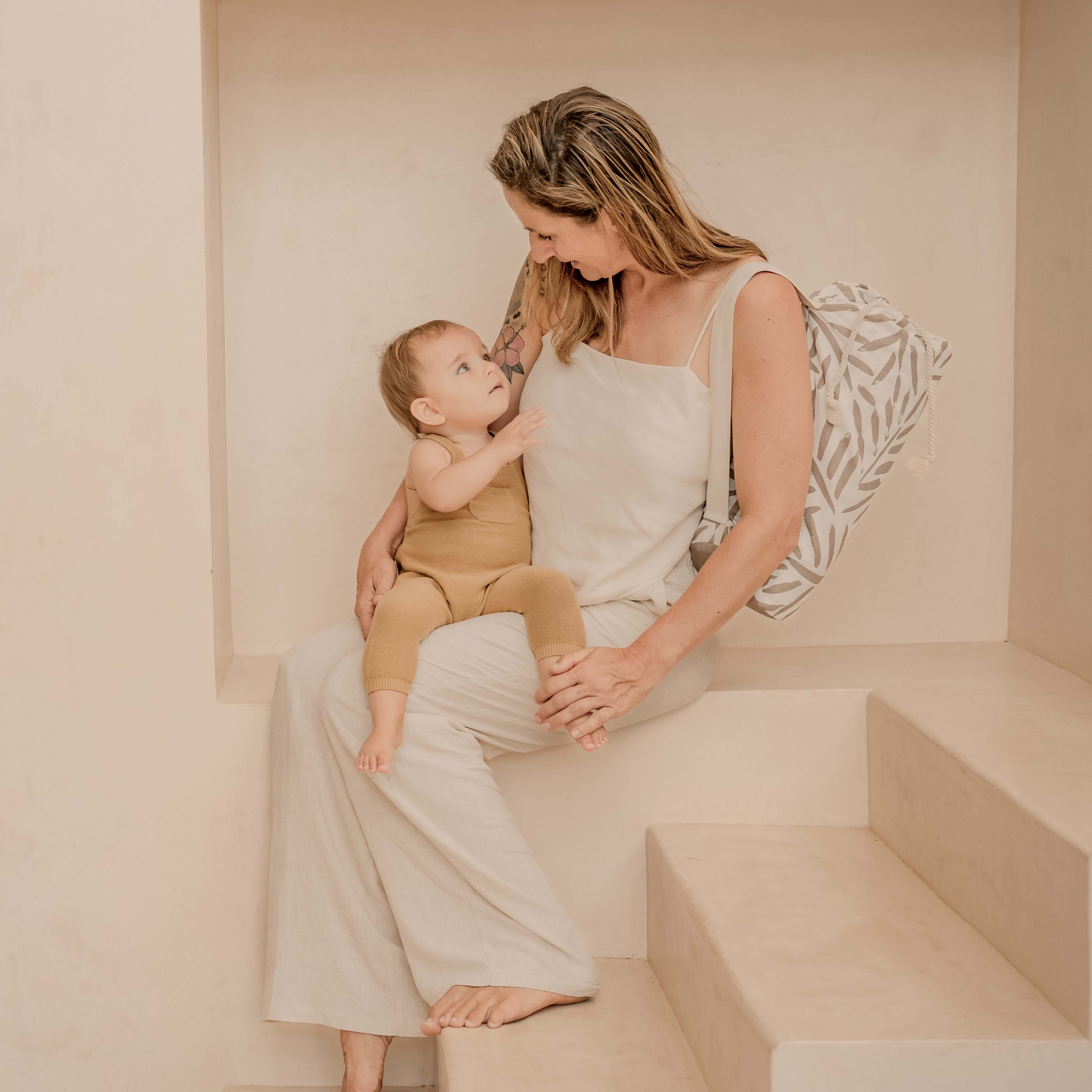 Portable Playmats | Ocean - Tan