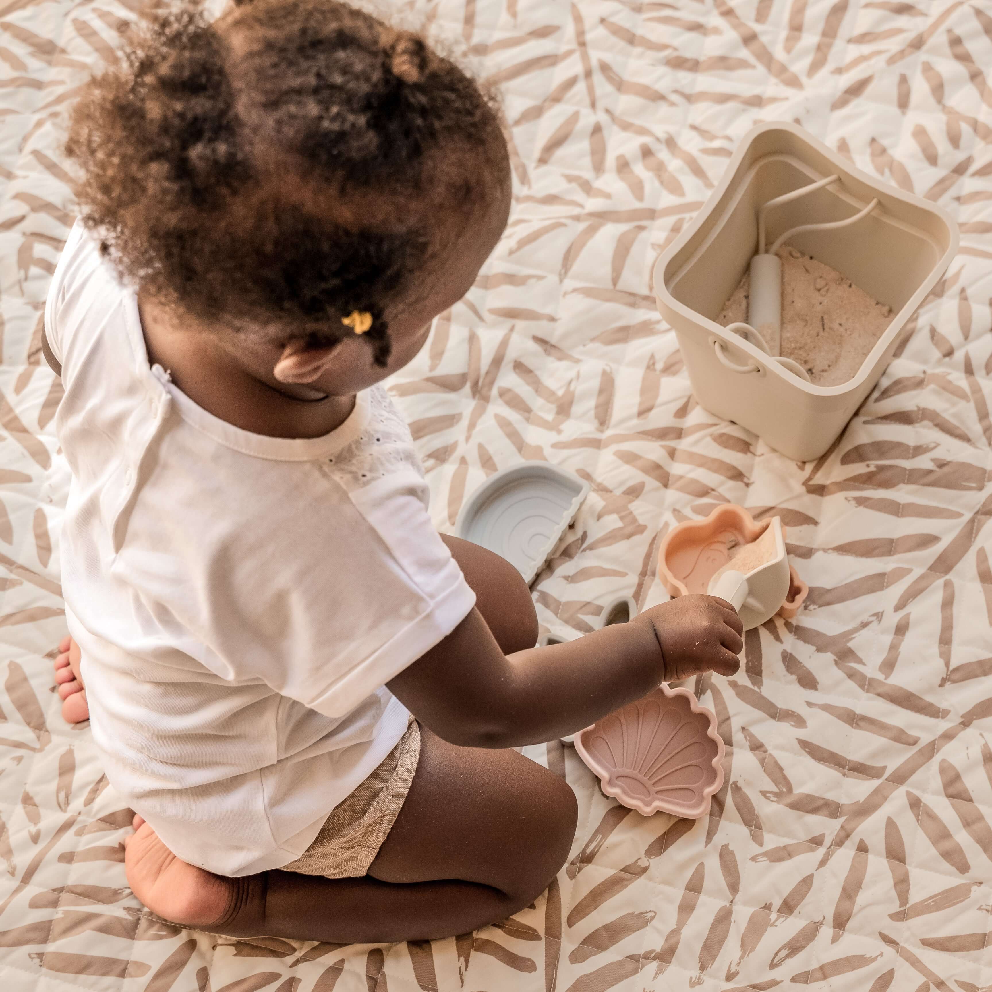 Portable Playmats | Ocean - Tan