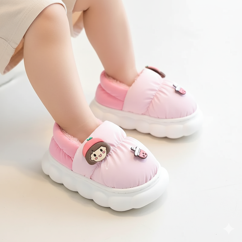 Waterproof Warm And Soft Space Boots Slippers Ages 2-13