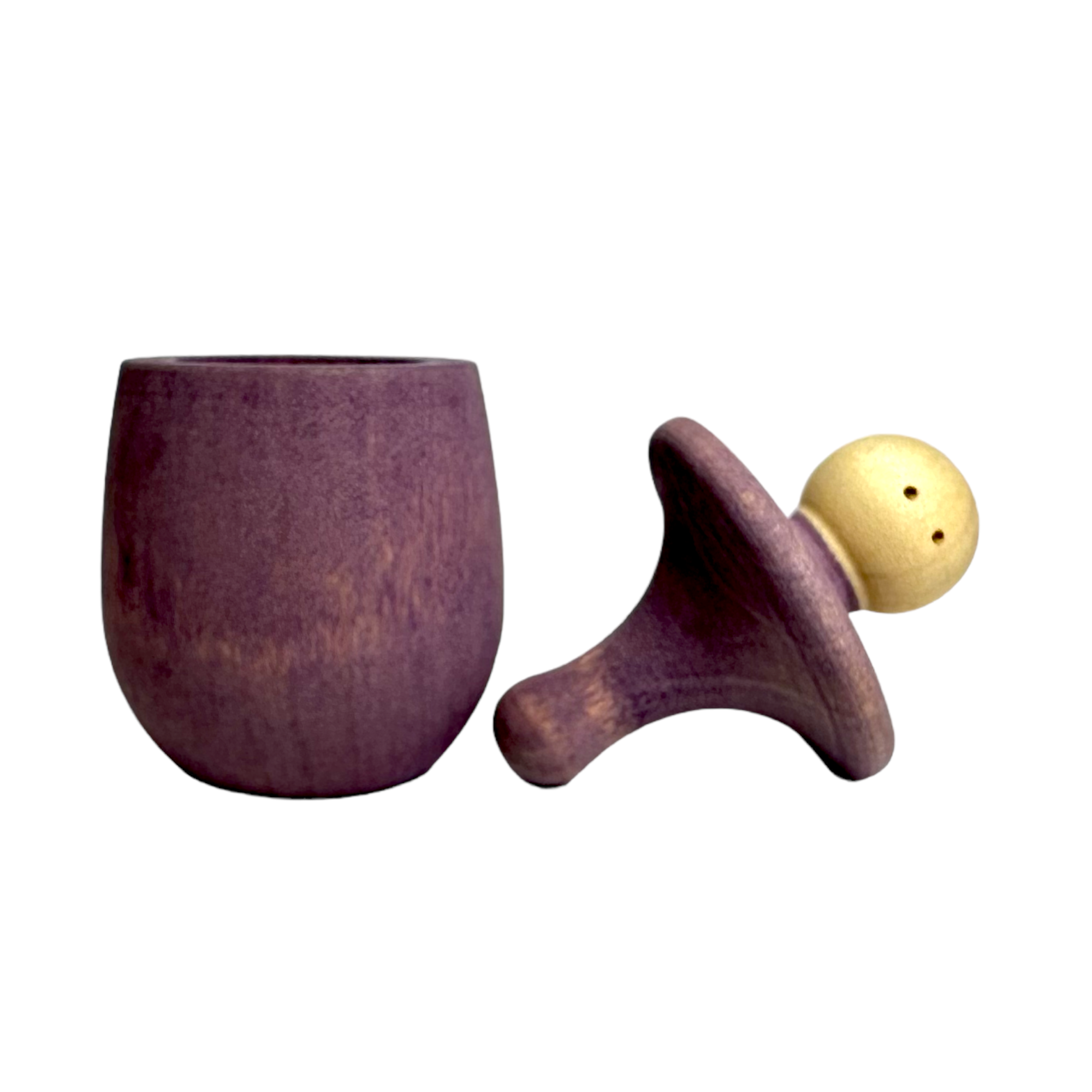 A Set Of 6 Stained Little Thing Wooden Treasure Box In Stained Pastel/macaron Colors