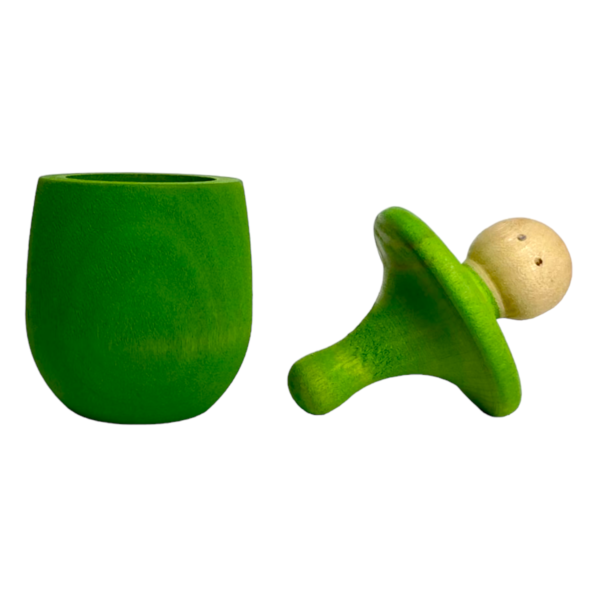 A Set Of 6 Stained Little Thing Wooden Treasure Box In Stained Primary Rainbow Colors