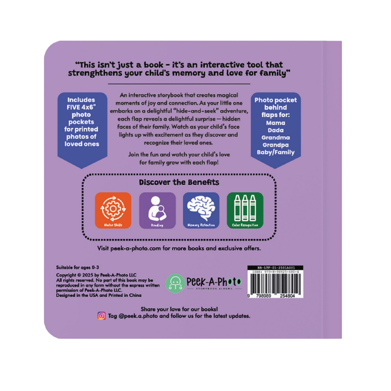 Peek-a-photo - Where's My Family?