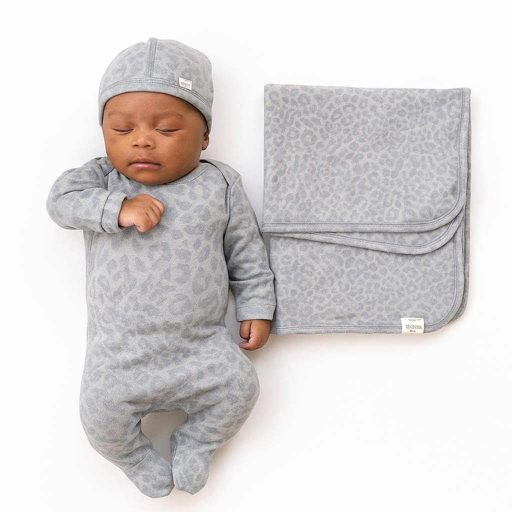 Brushed Hacci Animal Newborn Essentials Set